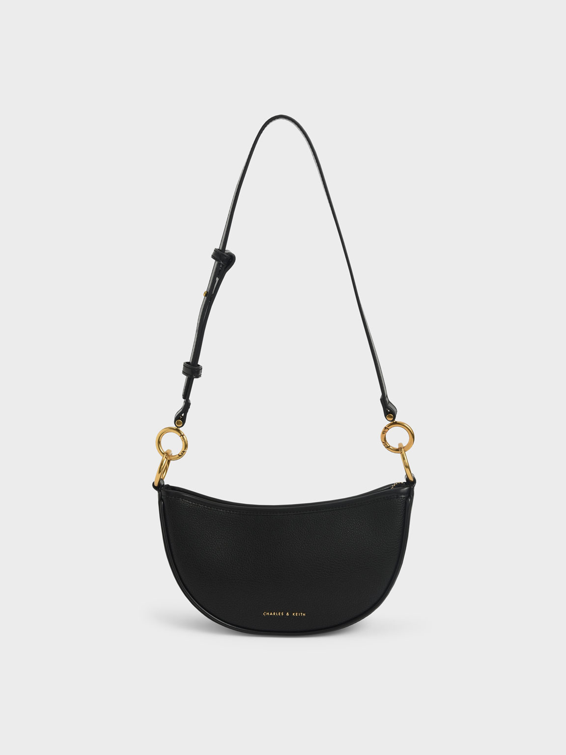 

Crescent Crossbody Bag, Black