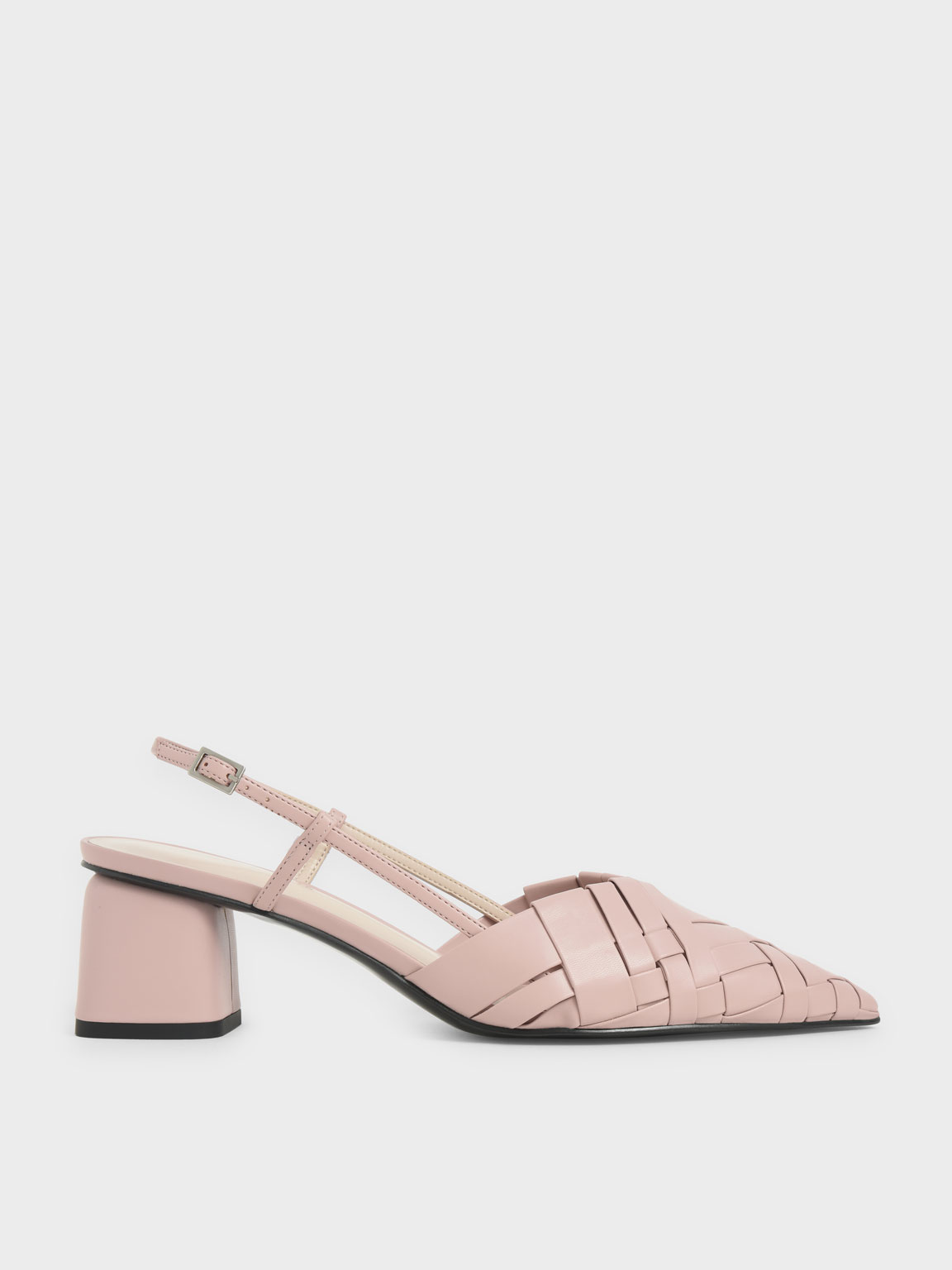 

Woven Slingback Pumps