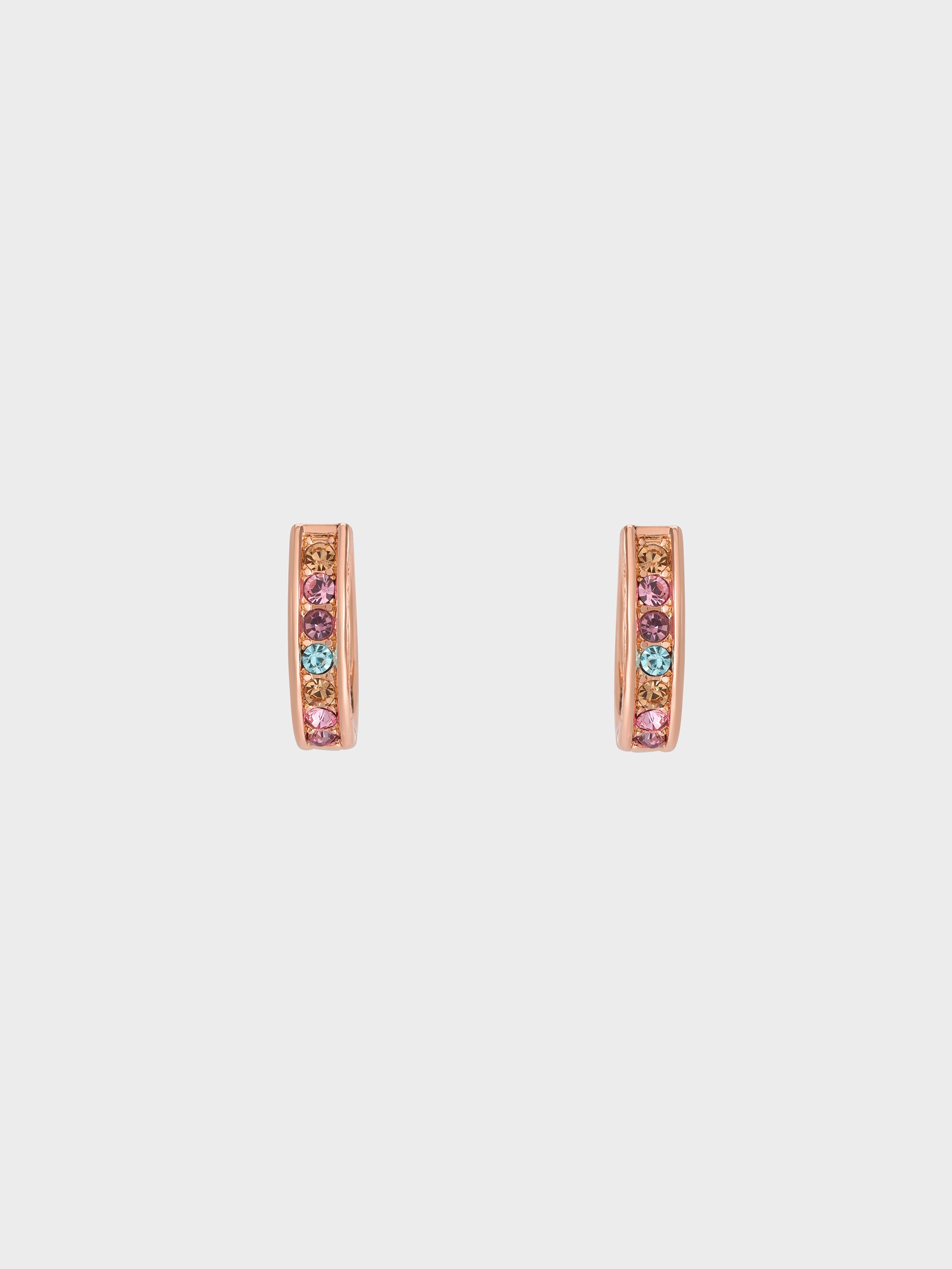 Charles & Keith - Maeve Crystal-Embellished Hoop Earrings