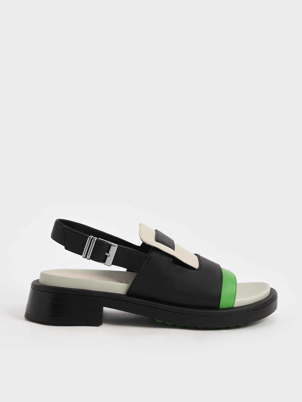 

Blake Leather Slingback Heeled Sandals