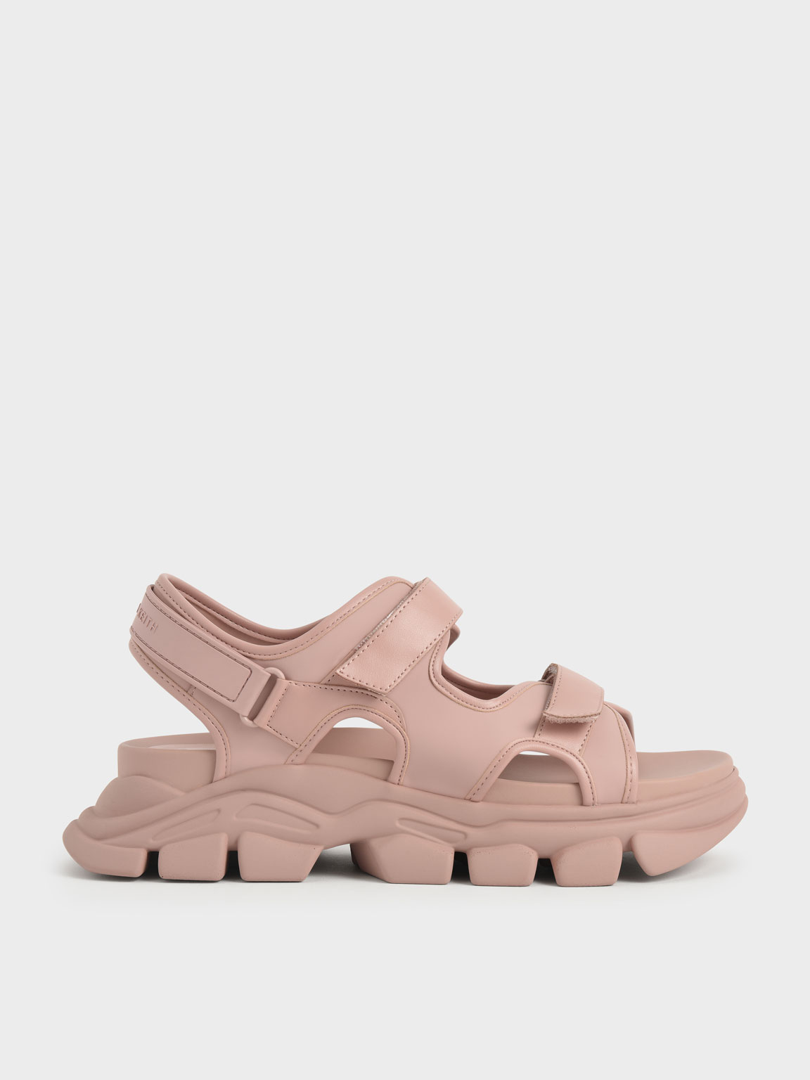 

Chunky Sports Sandals, Beige