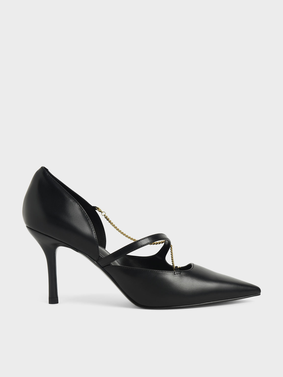 

Chain Link D'Orsay Pumps