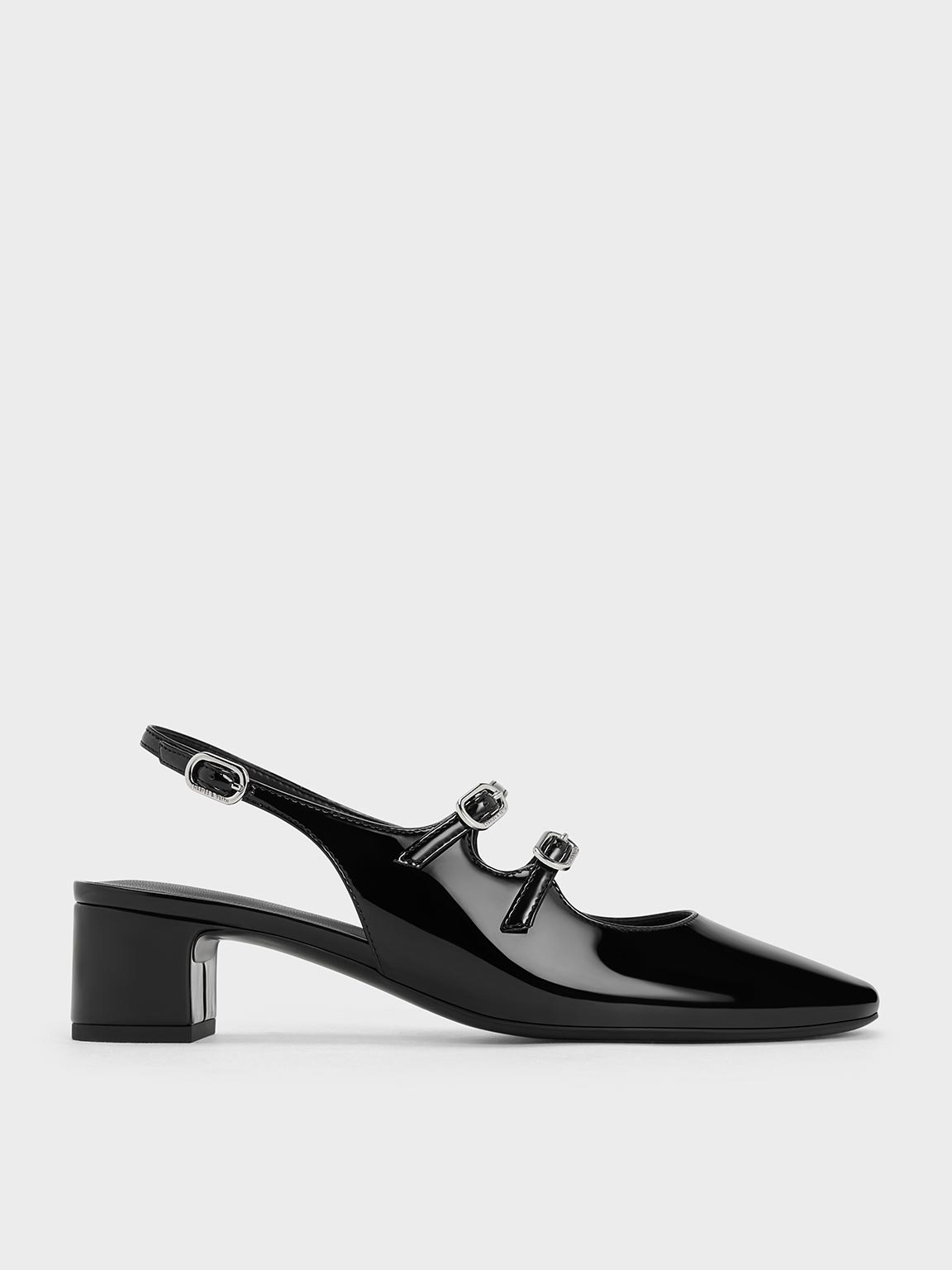 Charles & Keith - Clementine Double-Strap Slingback Mary Jane Pumps Charles & Keith - Clementine Double-Strap Slingback Mary Jane Pumps