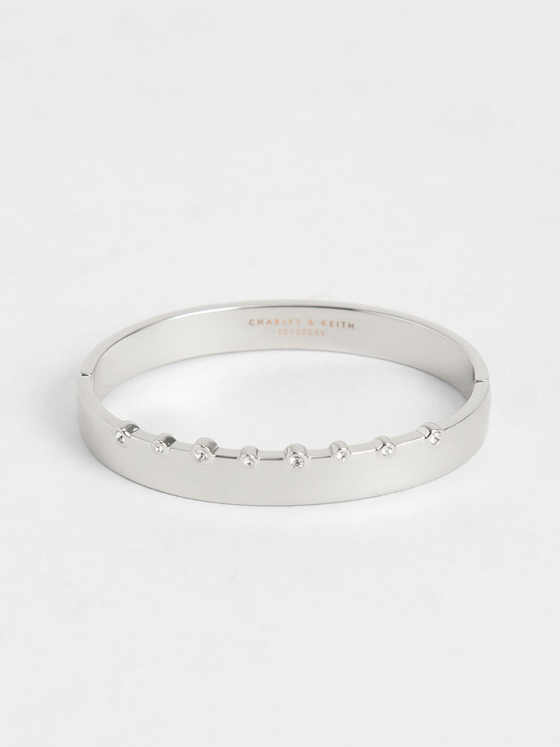 

Swarovski® Crystal Studded Bracelet, Silver