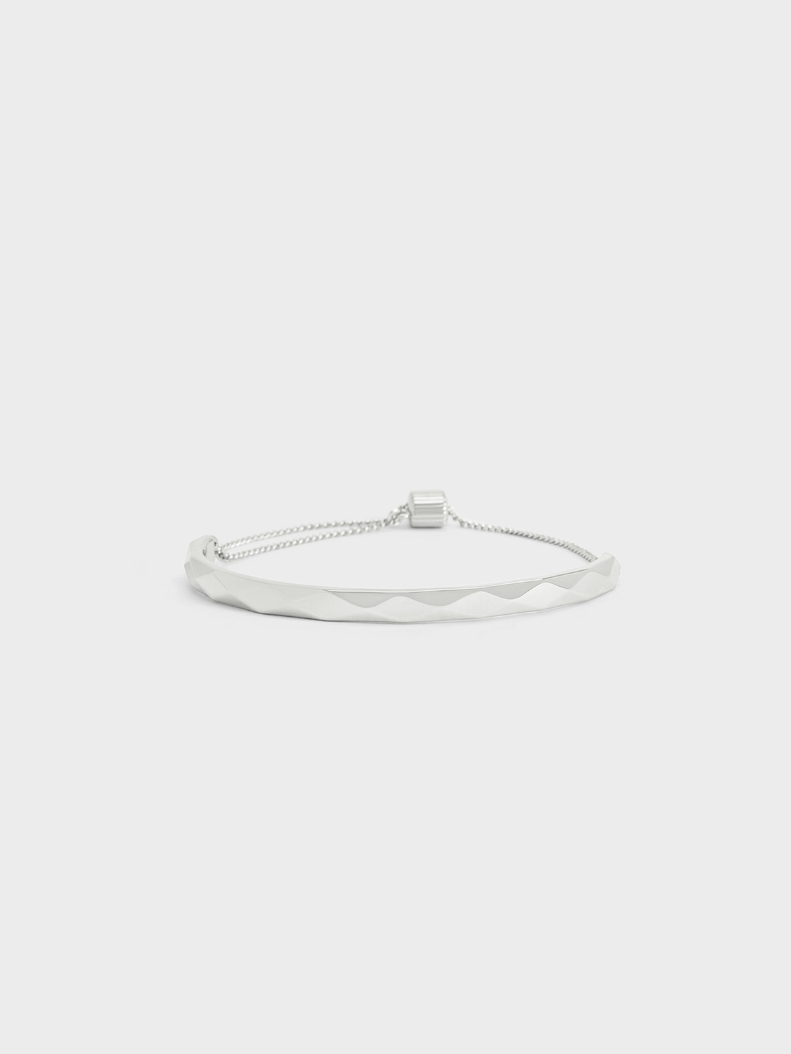 

Geometric Cuff Bracelet, Silver