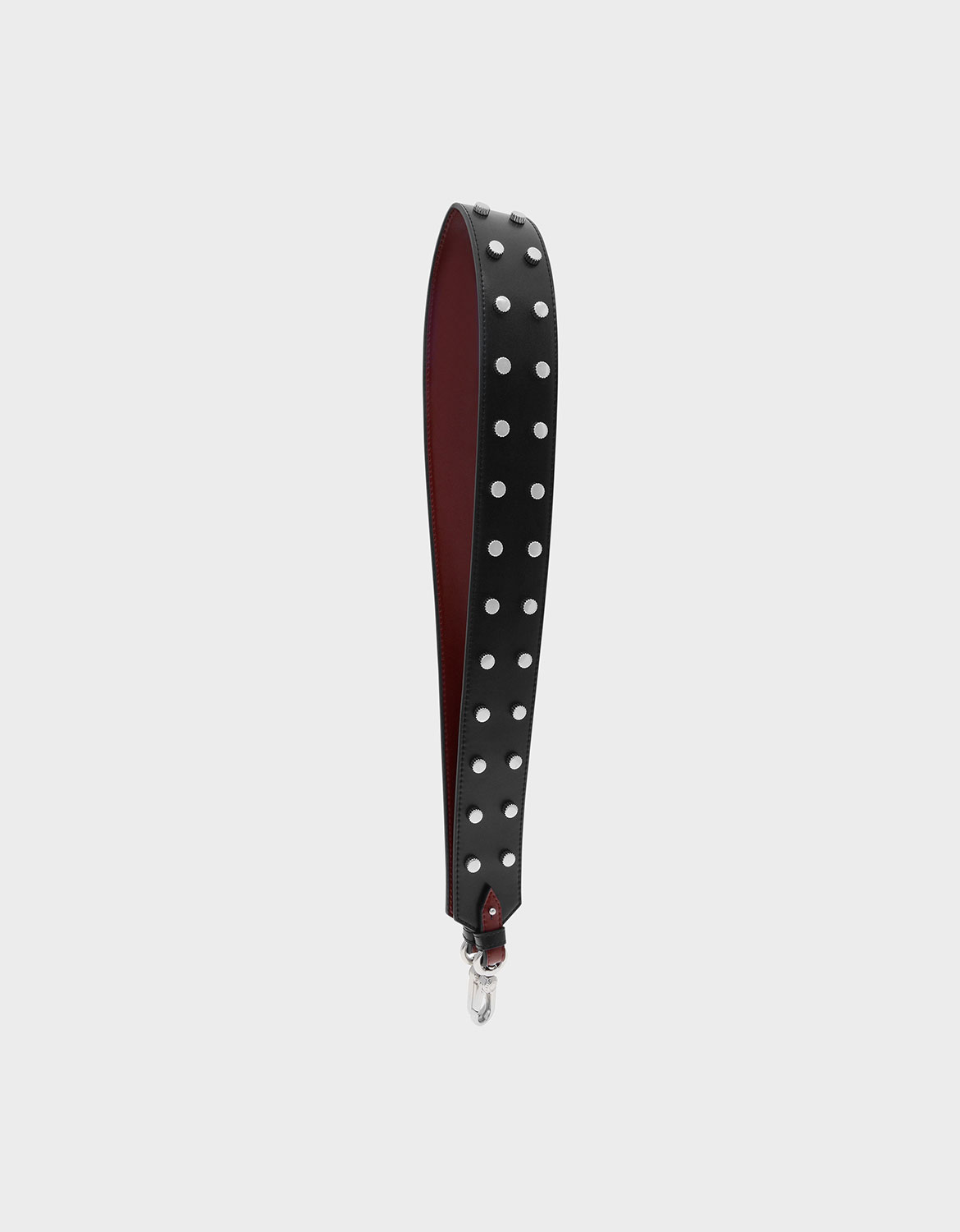 

Stud Detail Bag Strap, Black