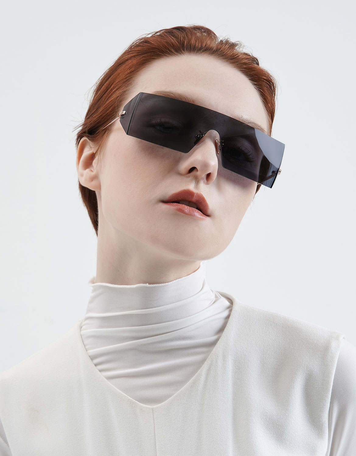 

Rectangular Shield Sunglasses