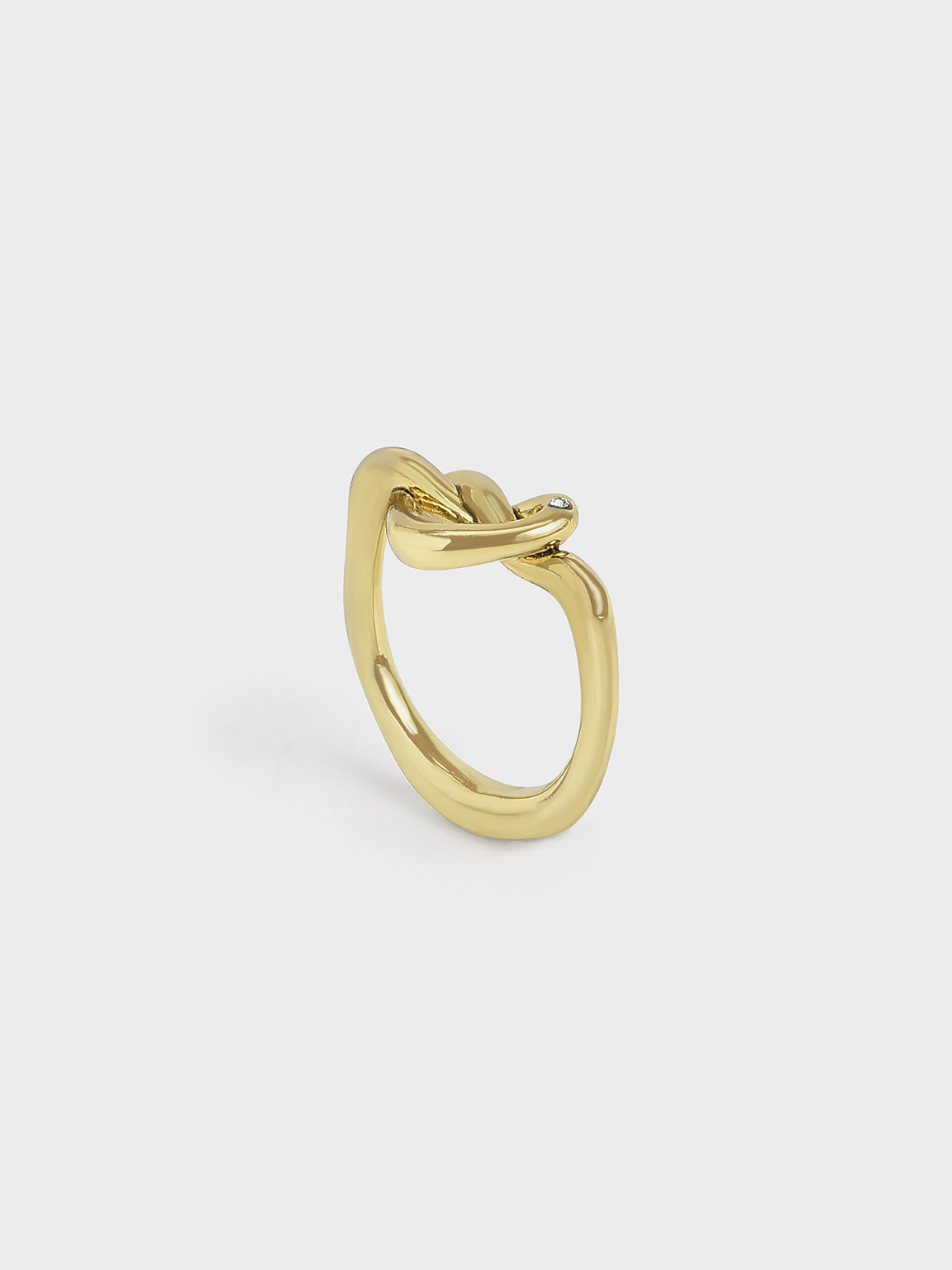 Swarovski(r) Crystal Embellished Heart Ring