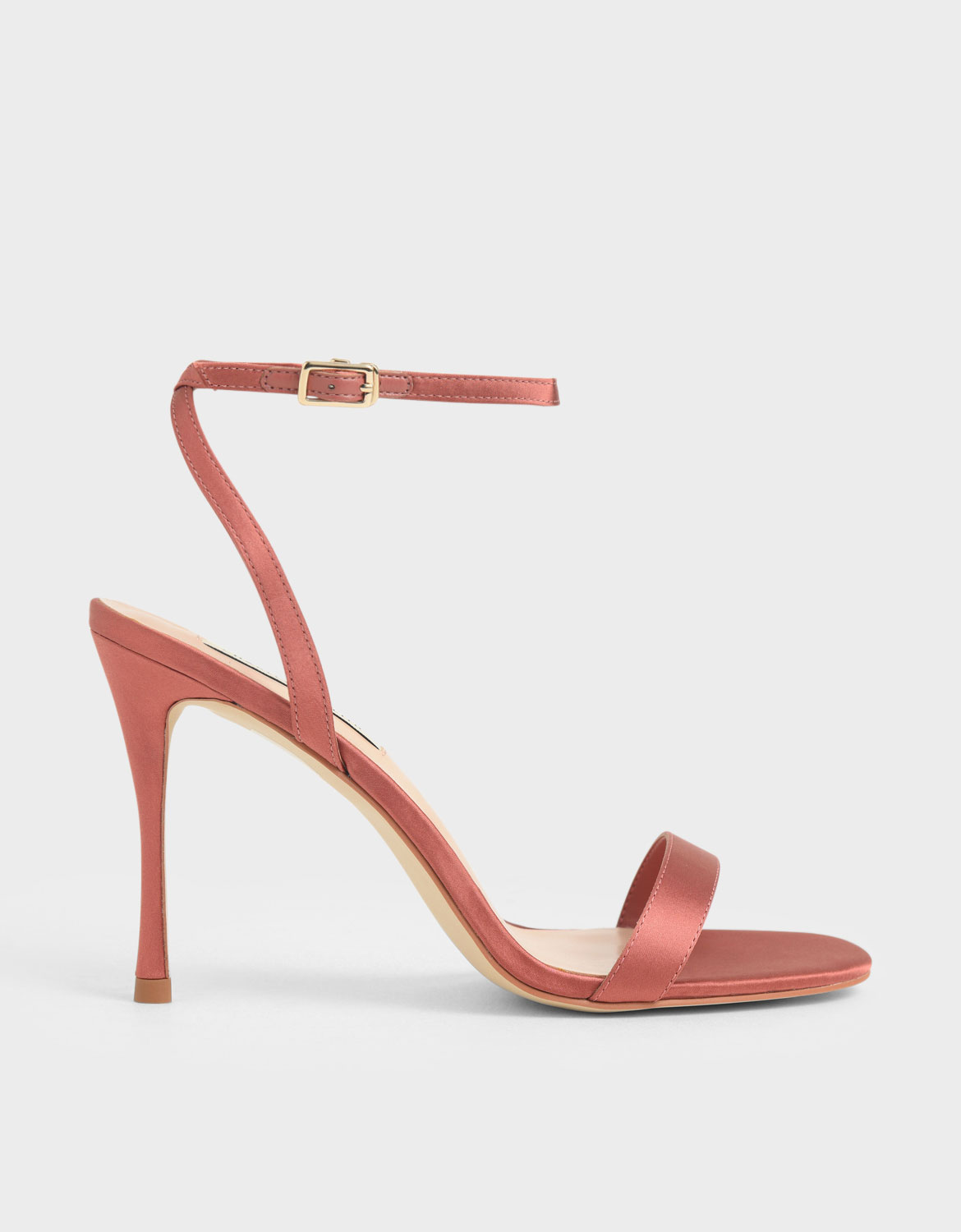 

Satin Stiletto Heels, Pink