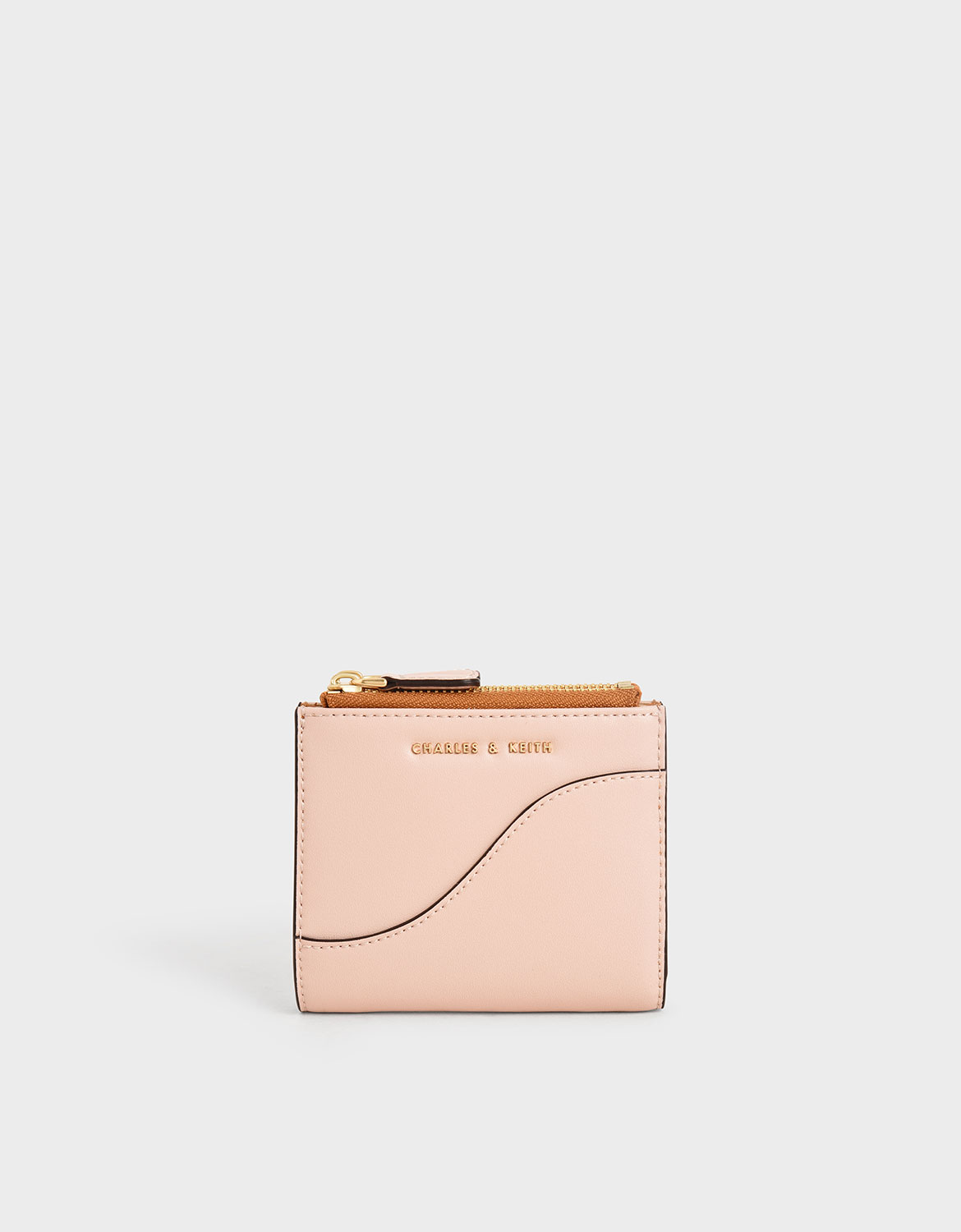 

Top Zip Mini Wallet, Pink