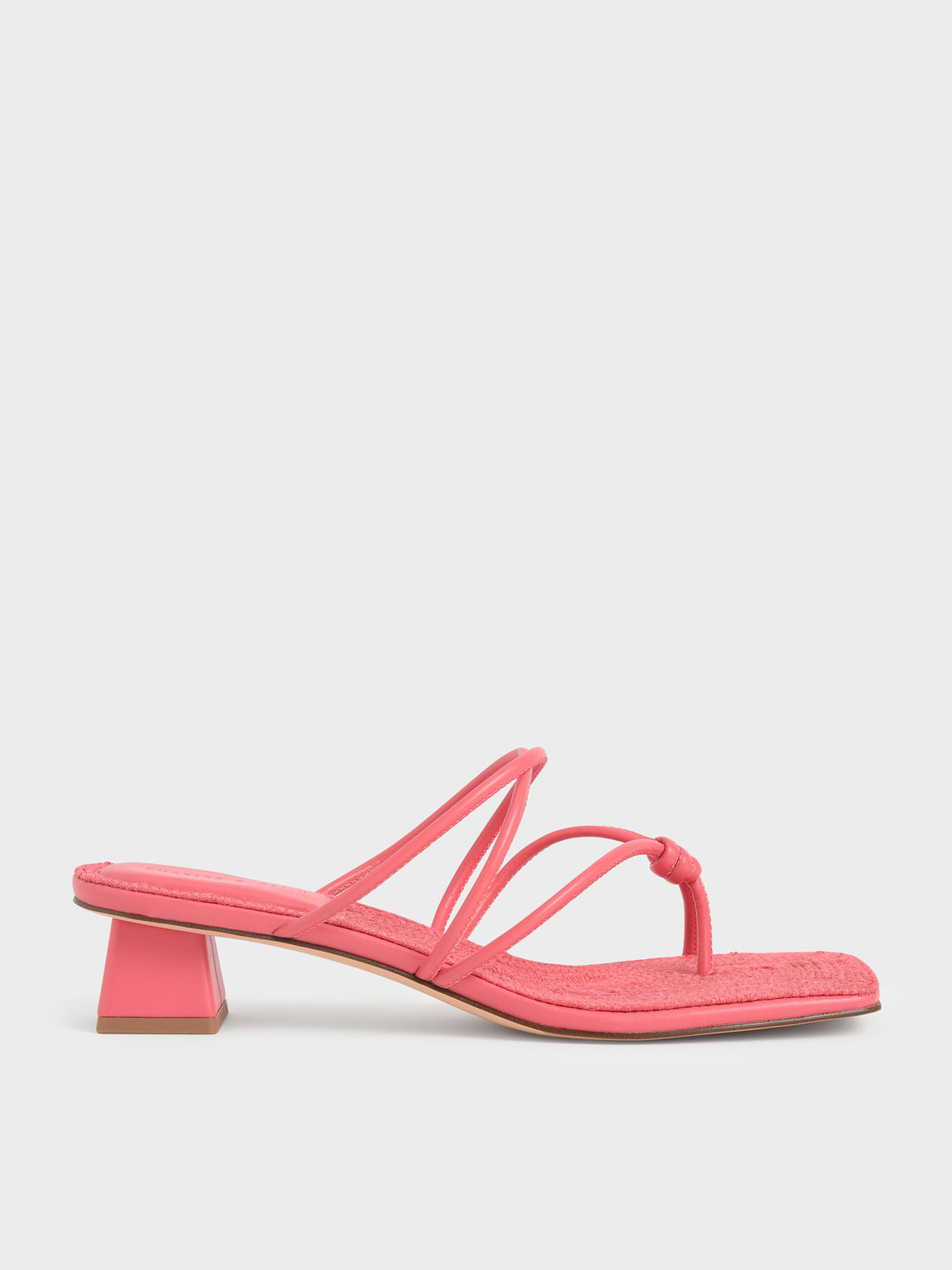

Toe Loop Strappy Heeled Sandals