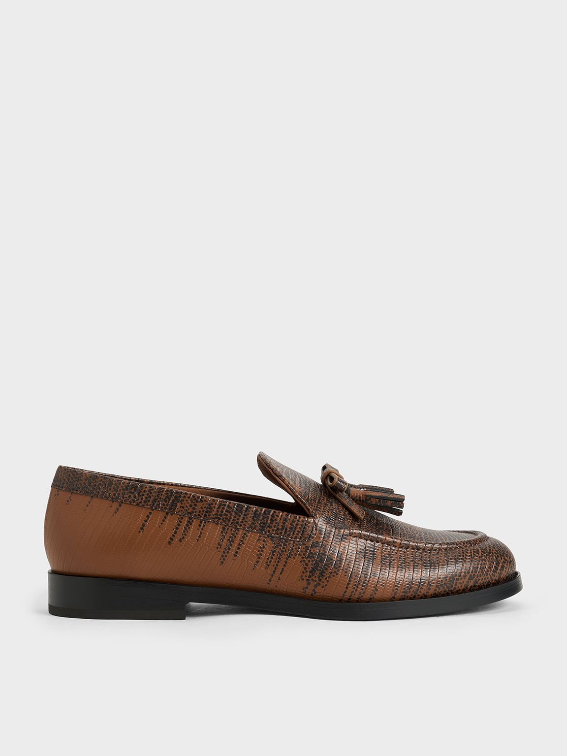 Charles & Keith - Bow Tassel Loafers
