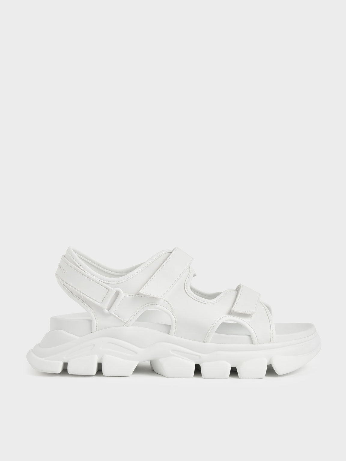 

Chunky Sports Sandals, White