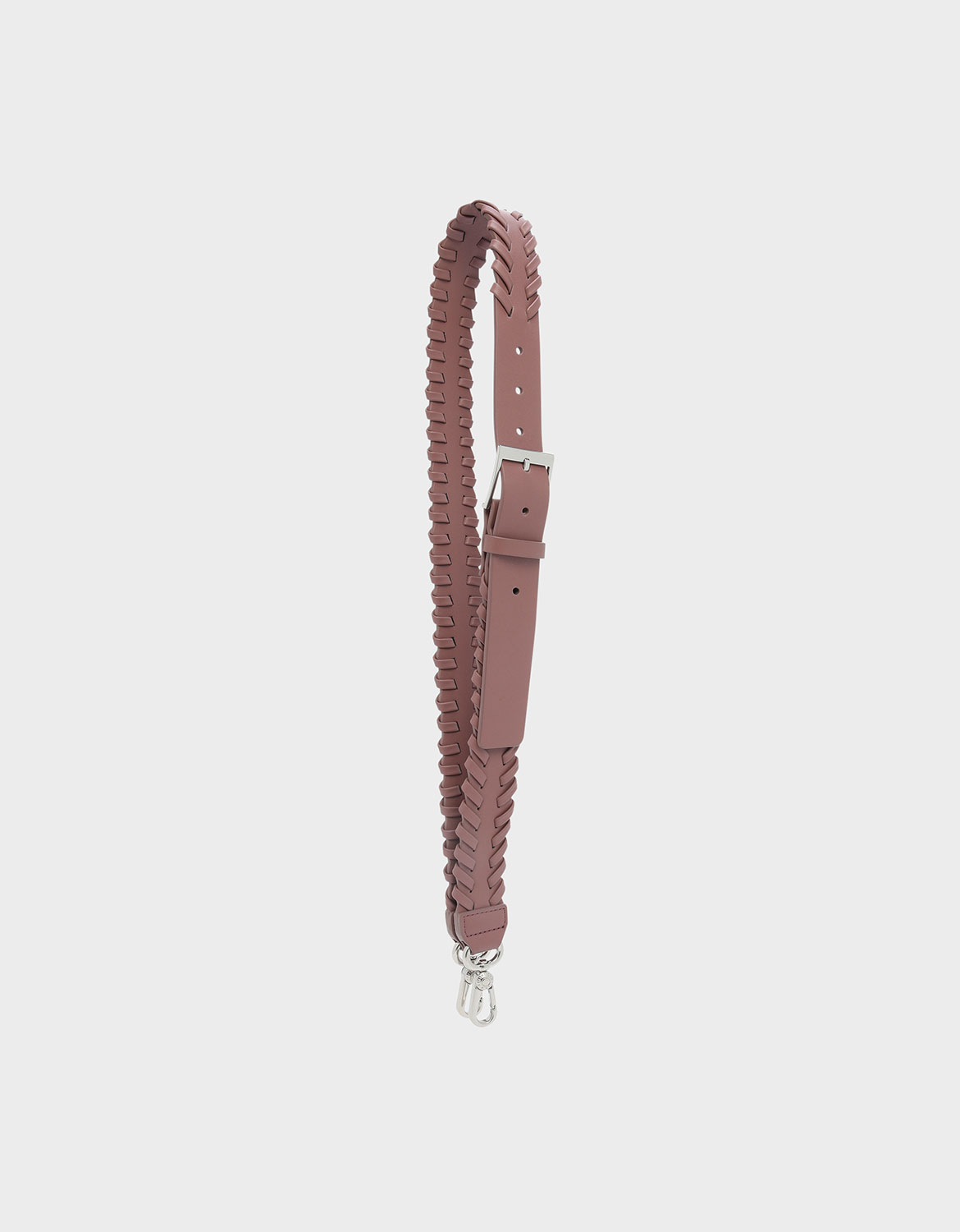 

Weave Detail Bag Strap, Mauve