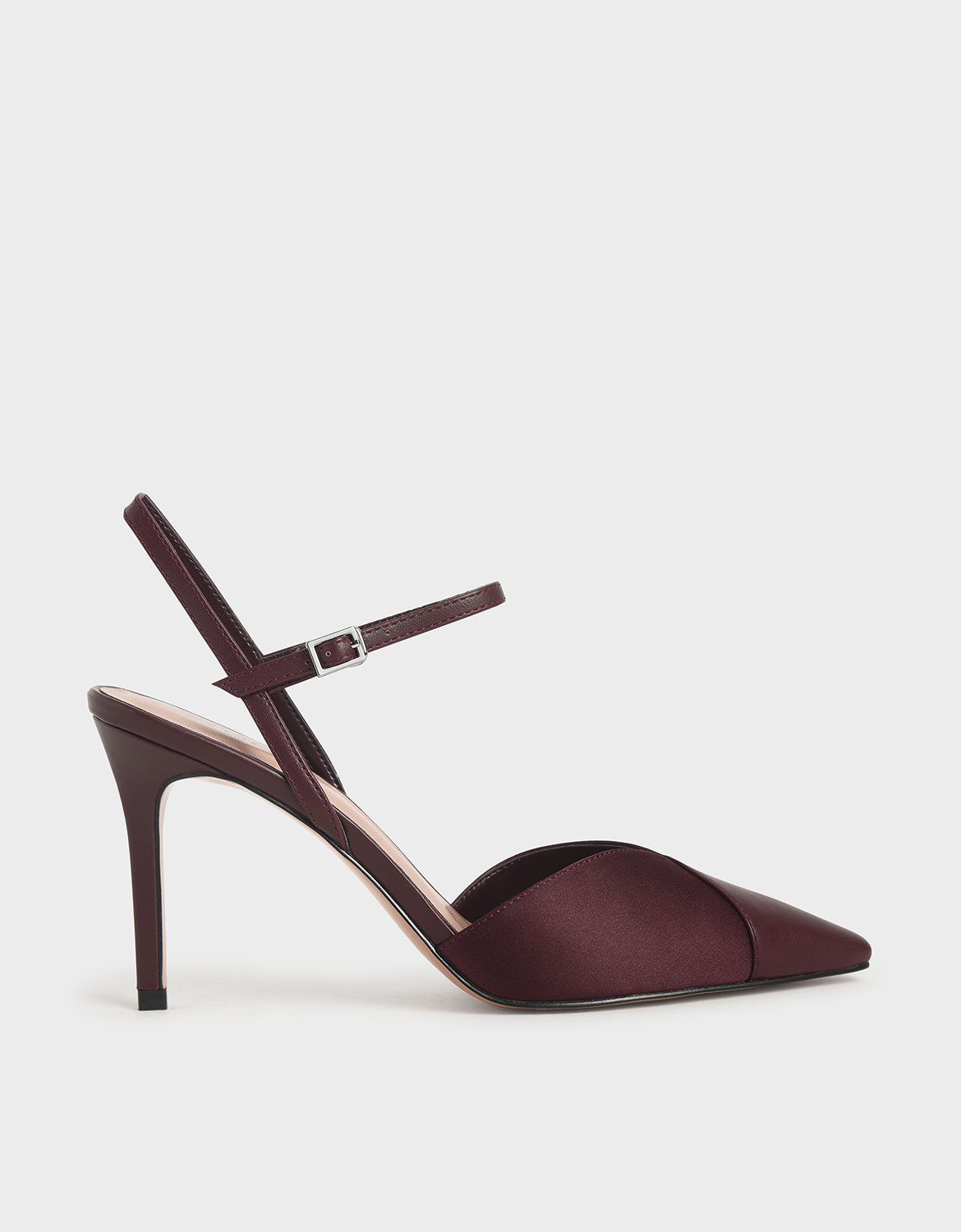 

Ankle Strap Pumps, Prune
