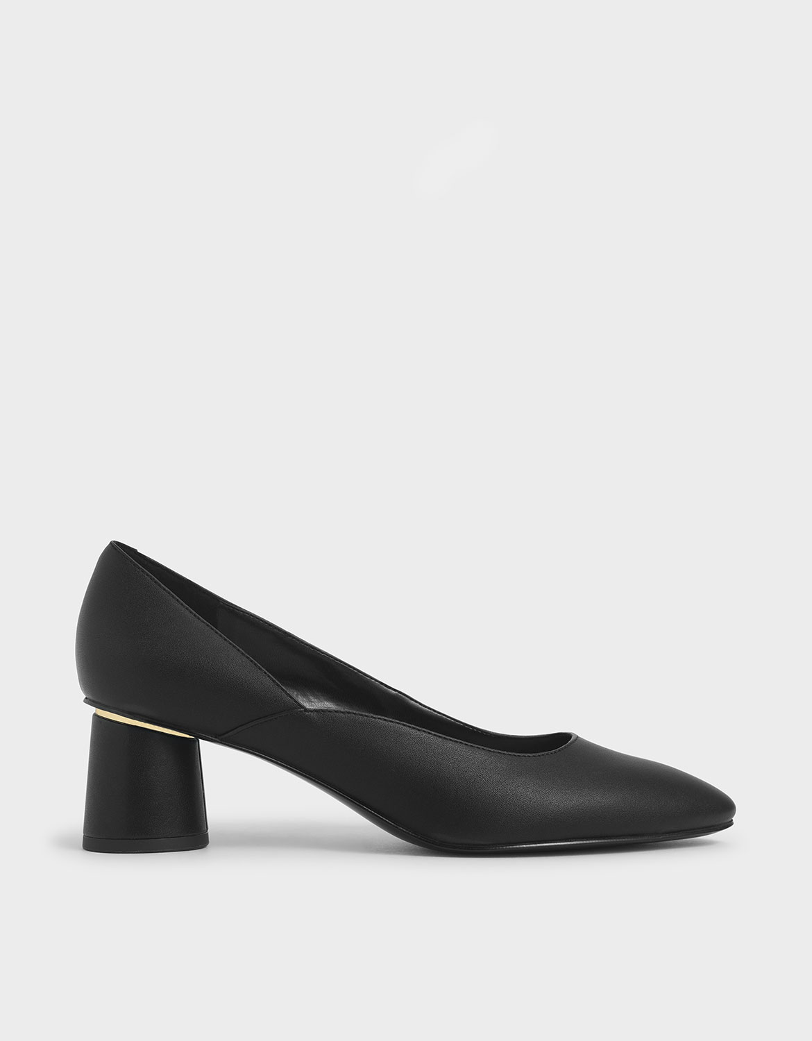 

Cylindrical Heel Pumps, Black