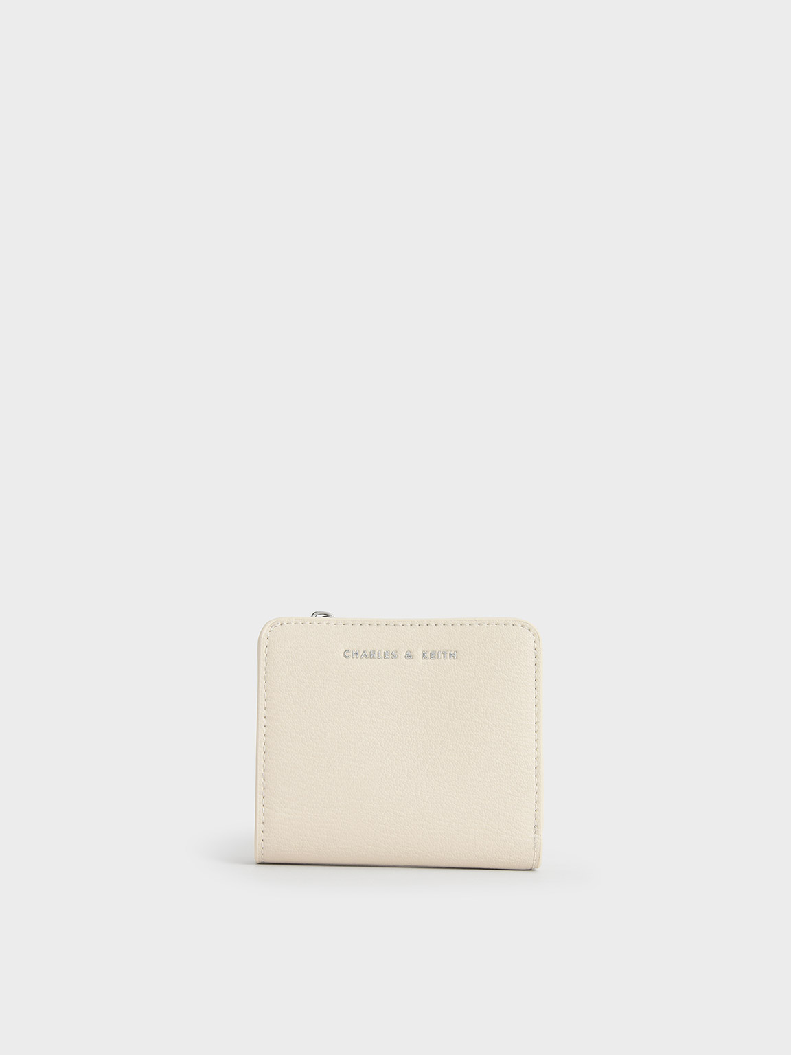 

Zip Around Card Holder, Cream