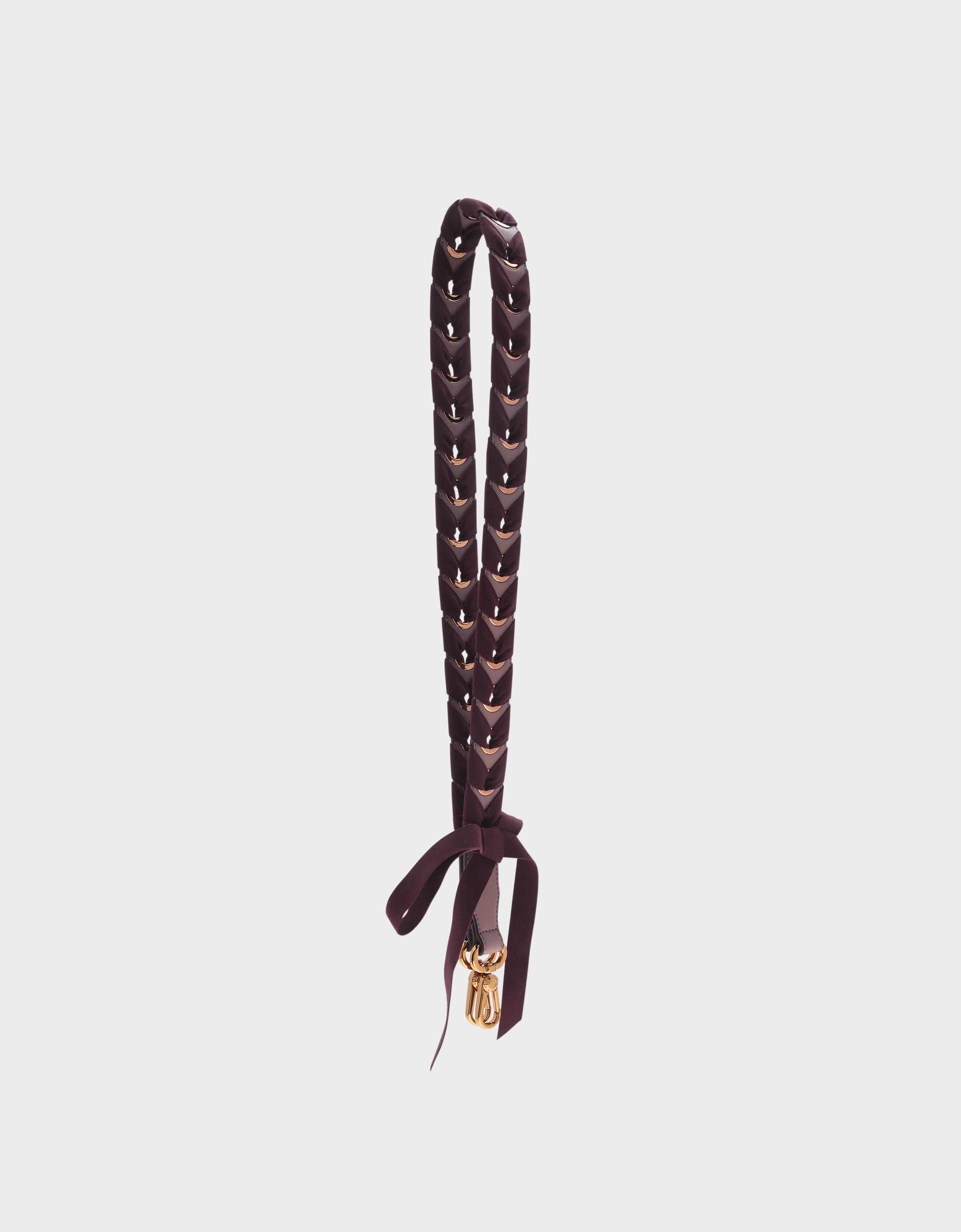 

Braided Bag Strap, Mauve