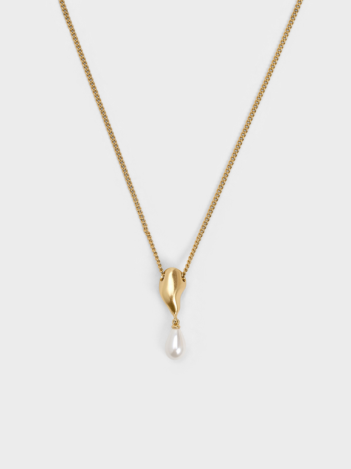 Charles & Keith - Corrine Teardrop Pearl Necklace