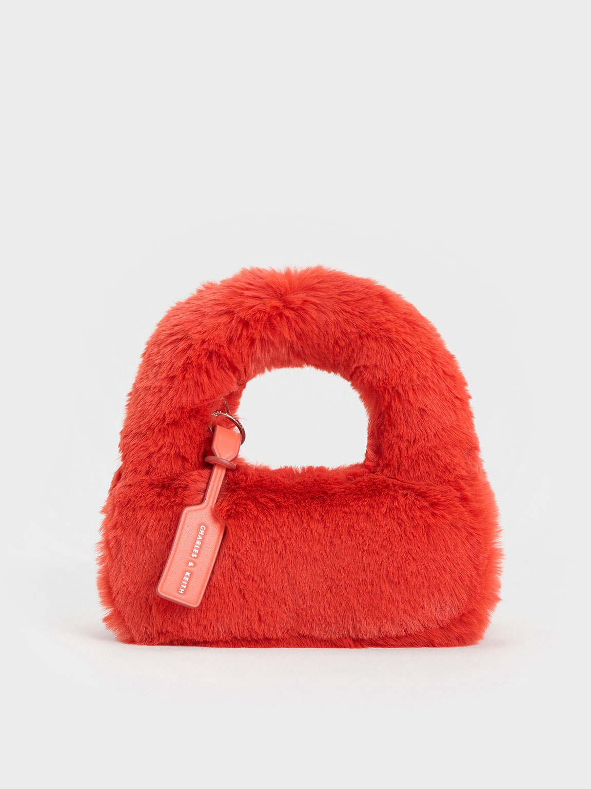 Mini Yama Furry Top Handle Bag