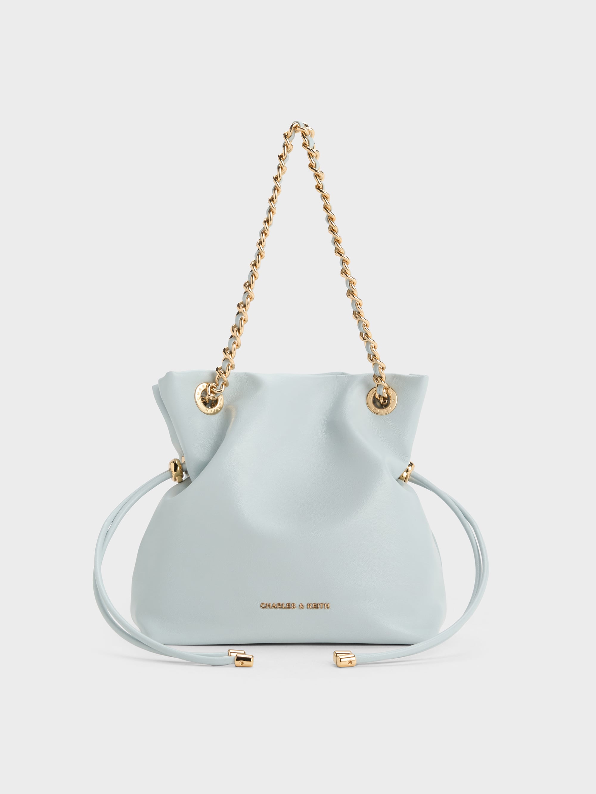 Charles & Keith - Arya Braided-Chain Crossbody Bag