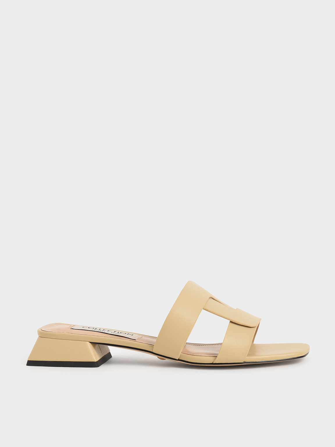 

Leather Cut Out Mules