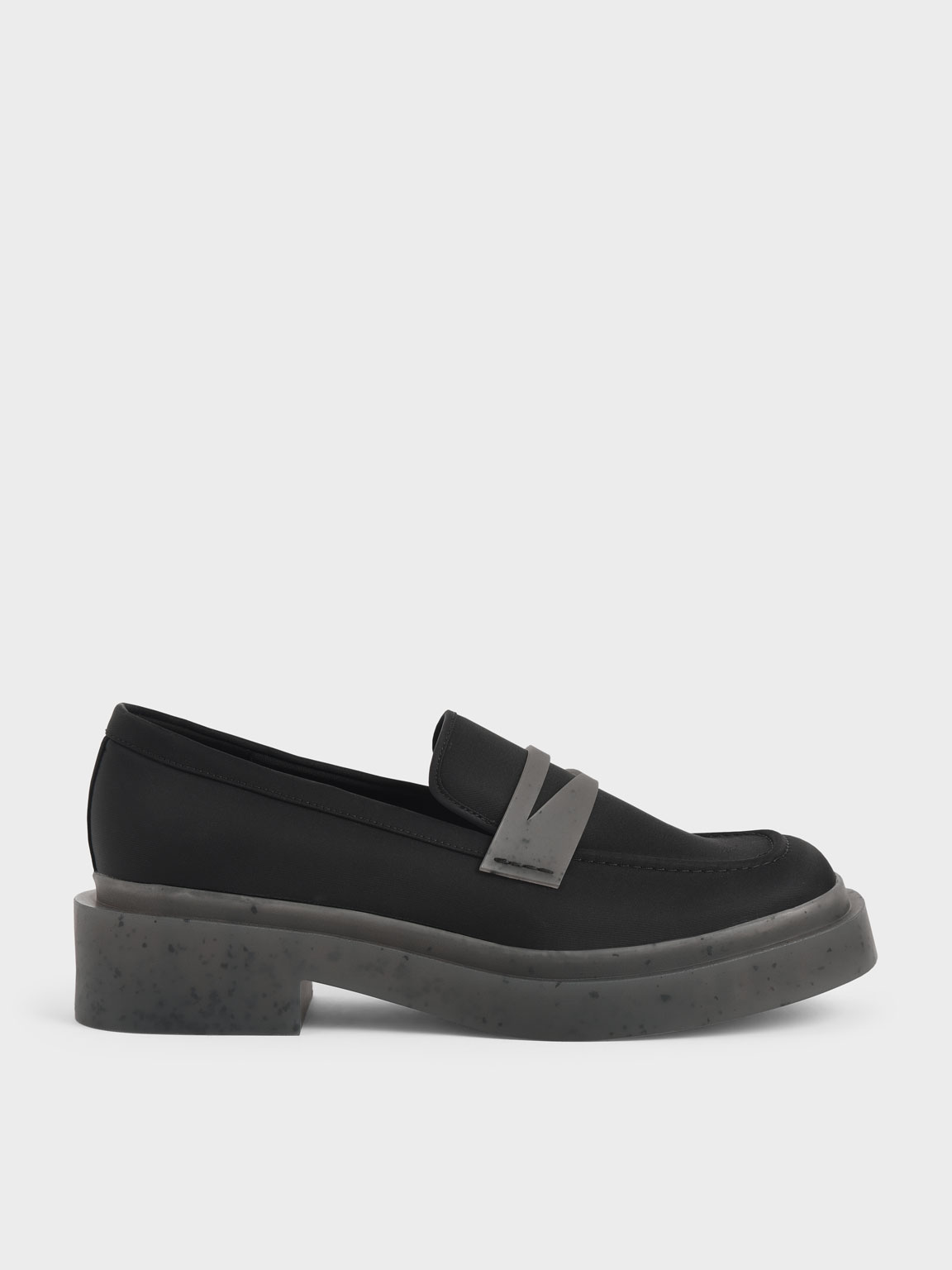 

Charli Recycled Nylon Penny Loafers