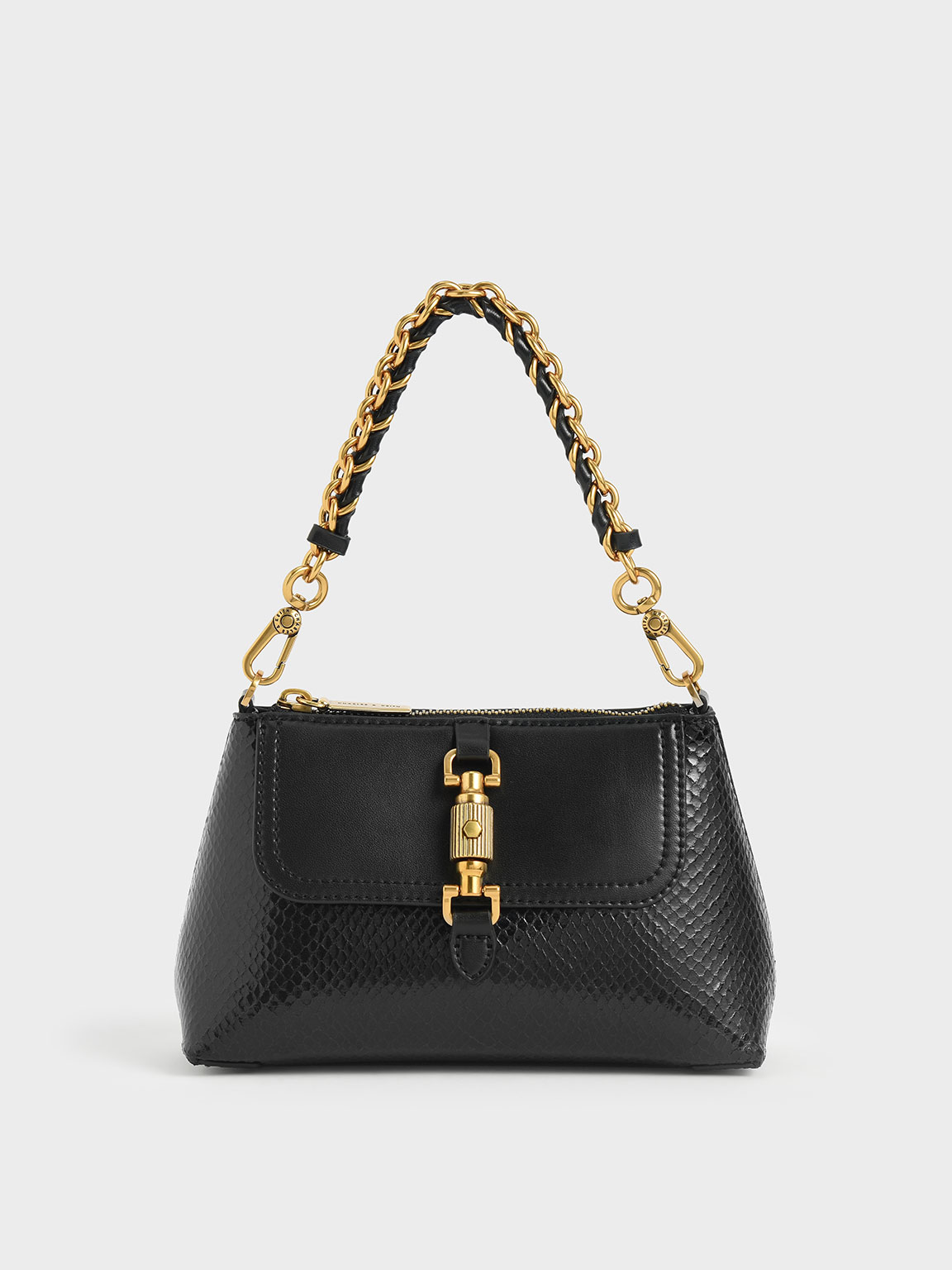 

Chain Handle Bag, Black