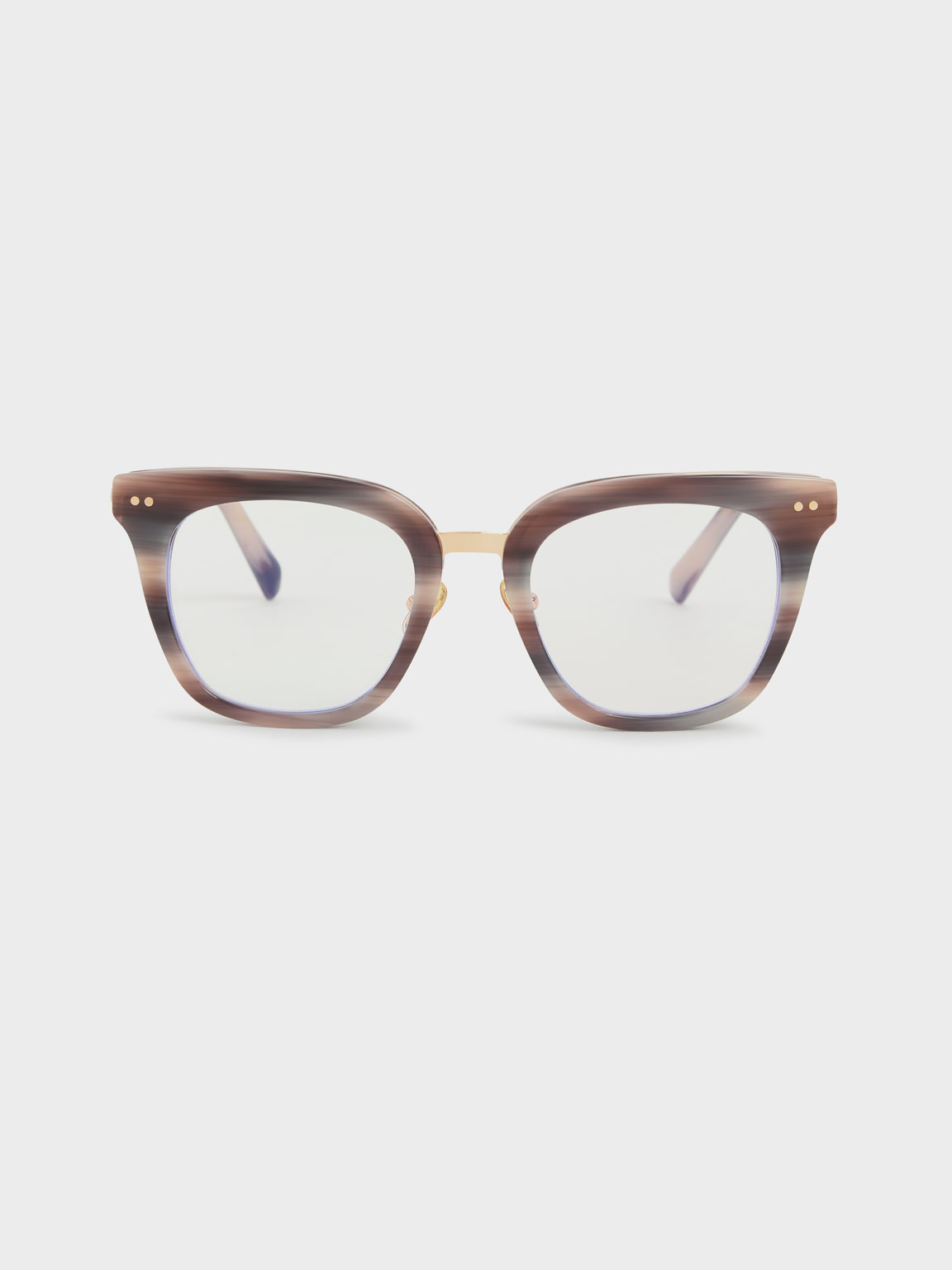 

Acetate Square Sunglasses, Pink