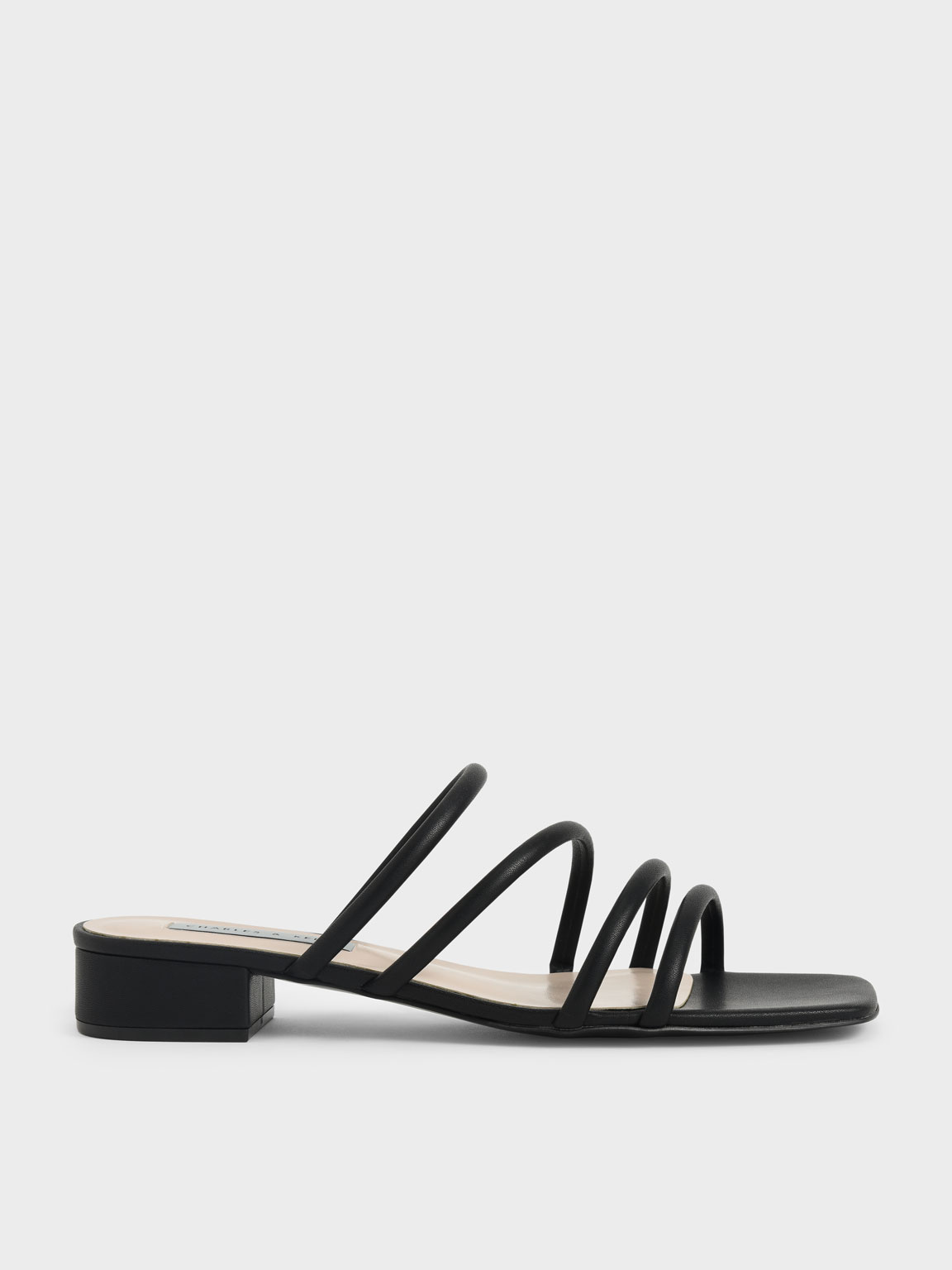 

Tubular Mules, Black