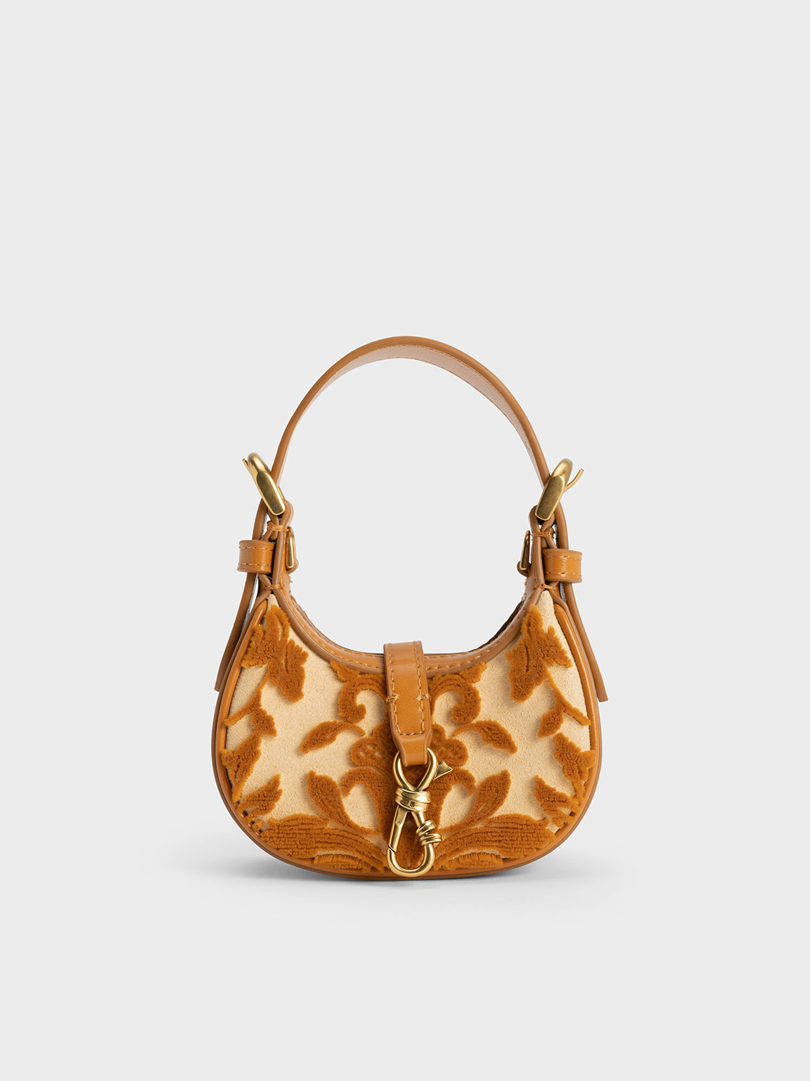 Thessaly Floral Textured Micro Bag