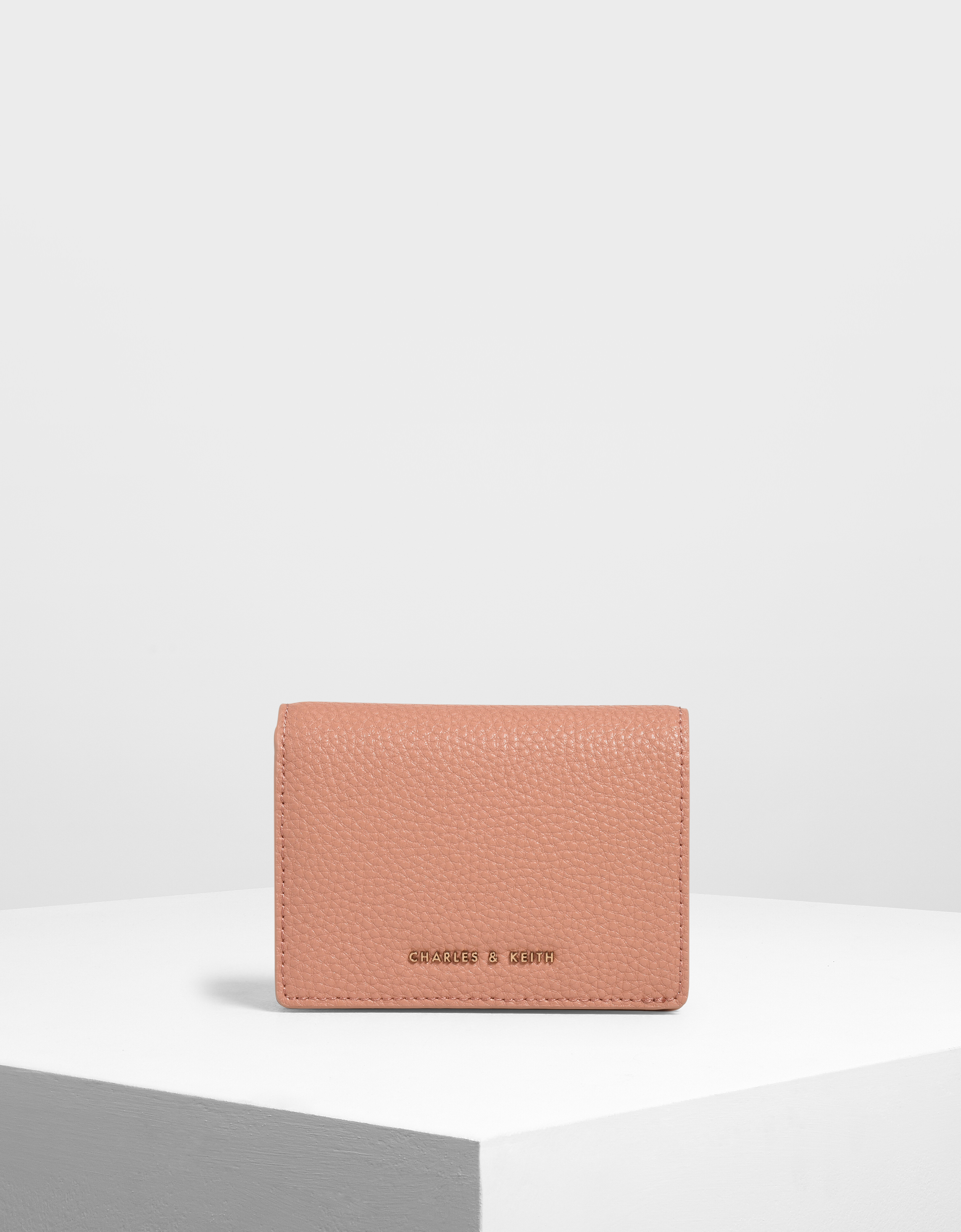 

Classic Snap Button Wallet, Clay