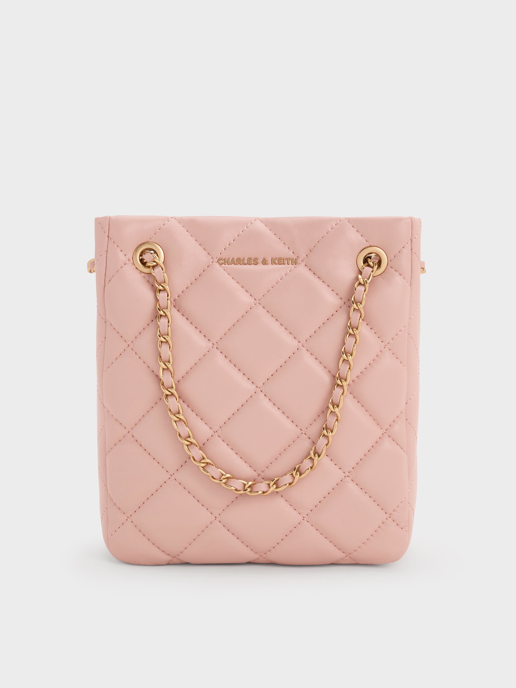 Charles & Keith - Alva Quilted Braided-Strap Shoulder Bag