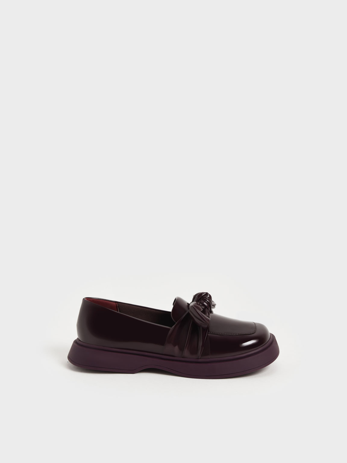 Girls’ Patent Bow Loafers