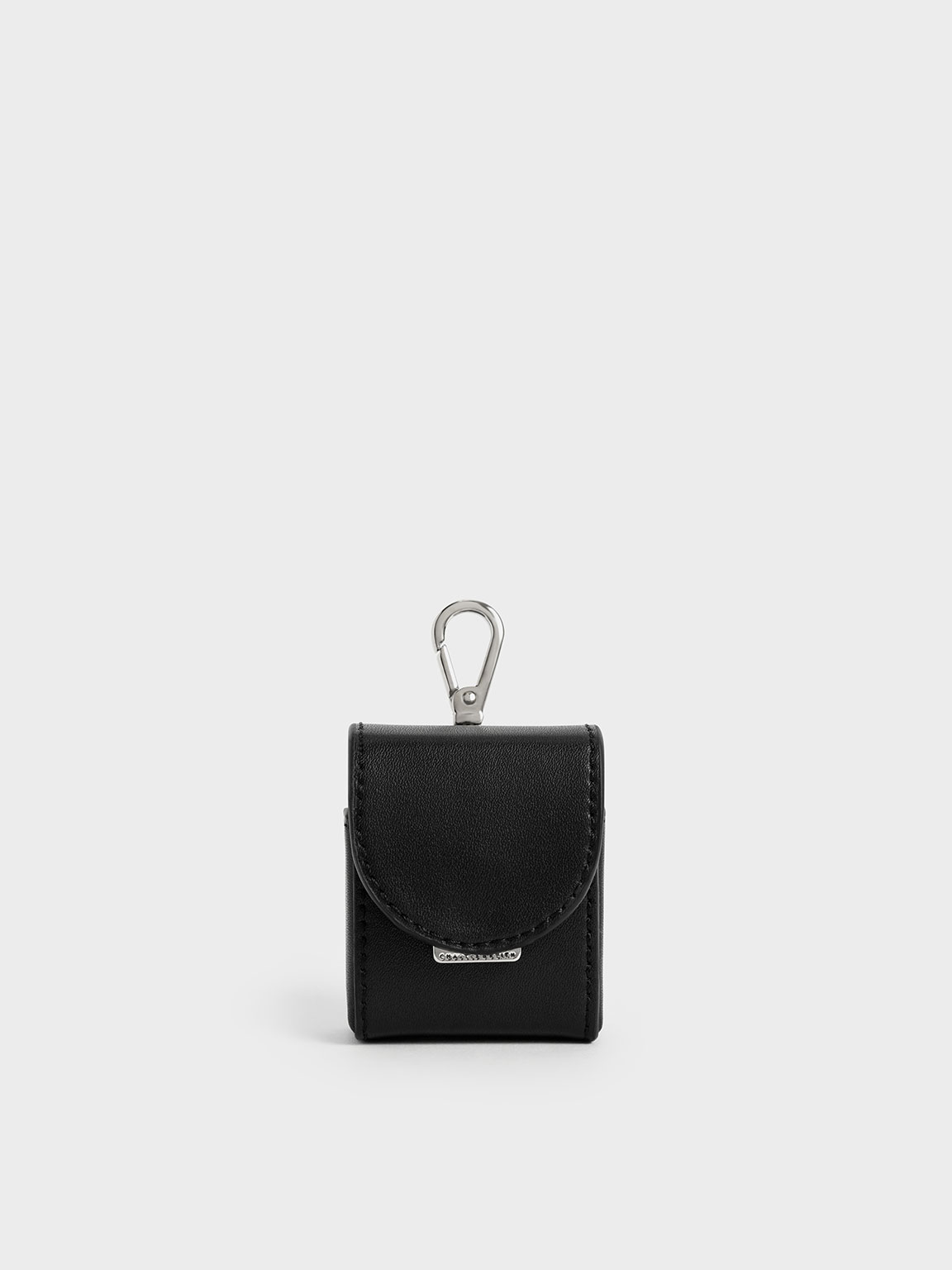 Charles & Keith Airpods Pouch In Black