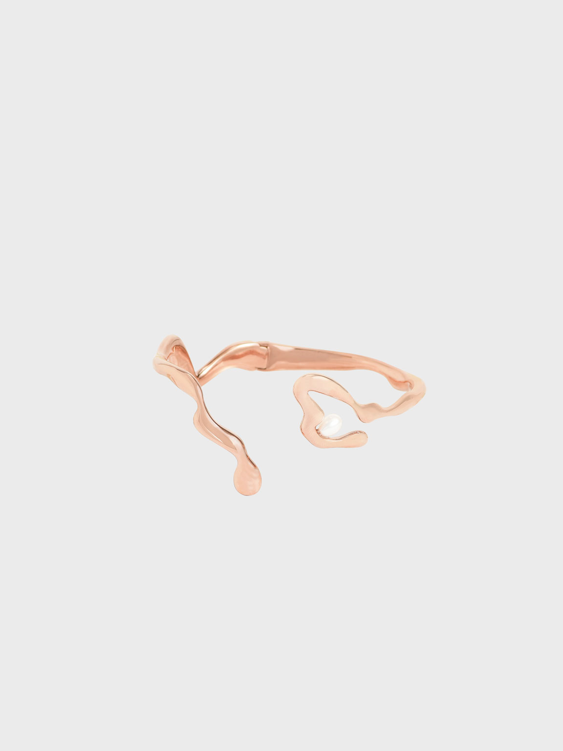 

Sculpted Cuff Bracelet, Rose gold