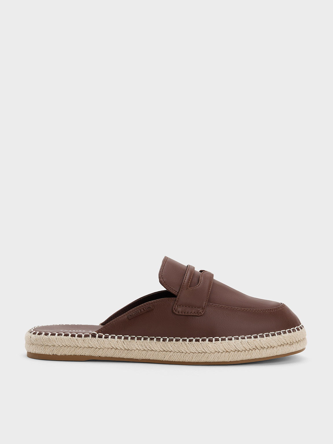 Penny Loafer Backless Espadrilles