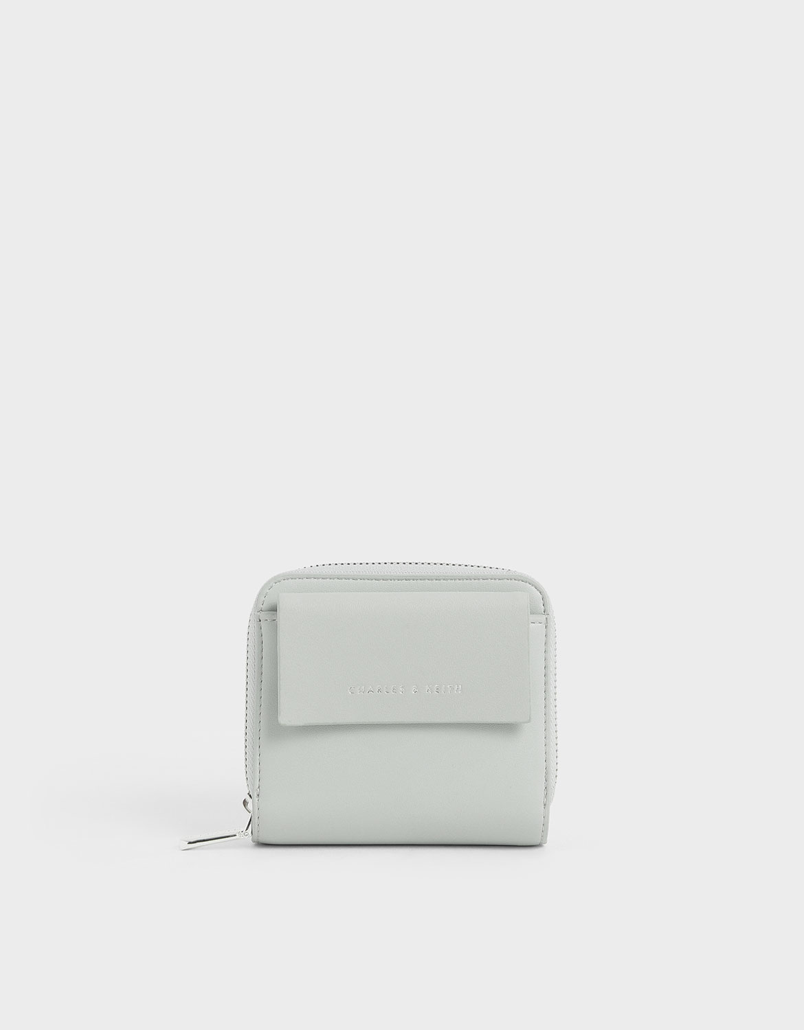 

Mini Square Wallet, Dusty blue