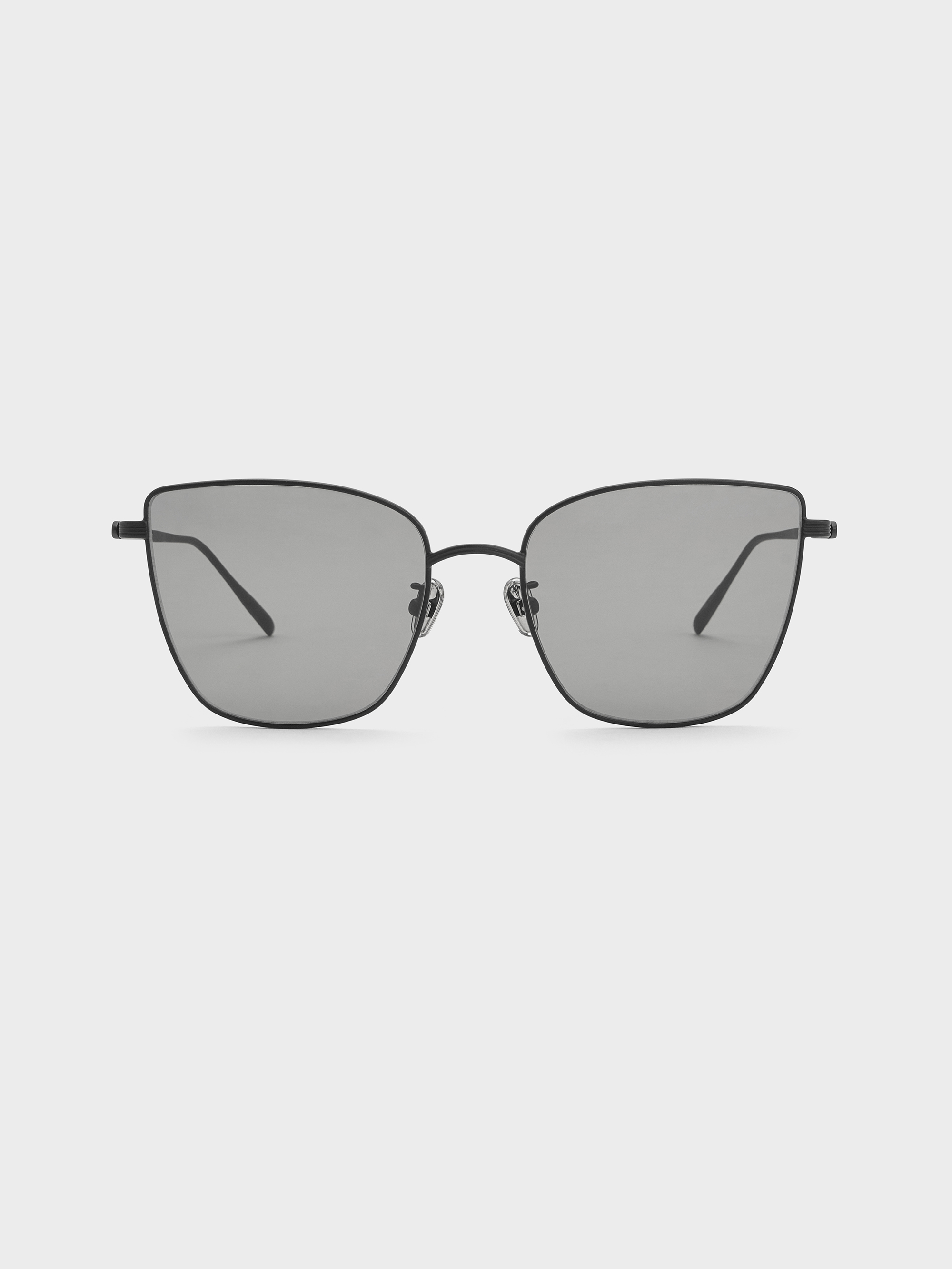 Charles & Keith - Livonia Crystal Square Sunglasses