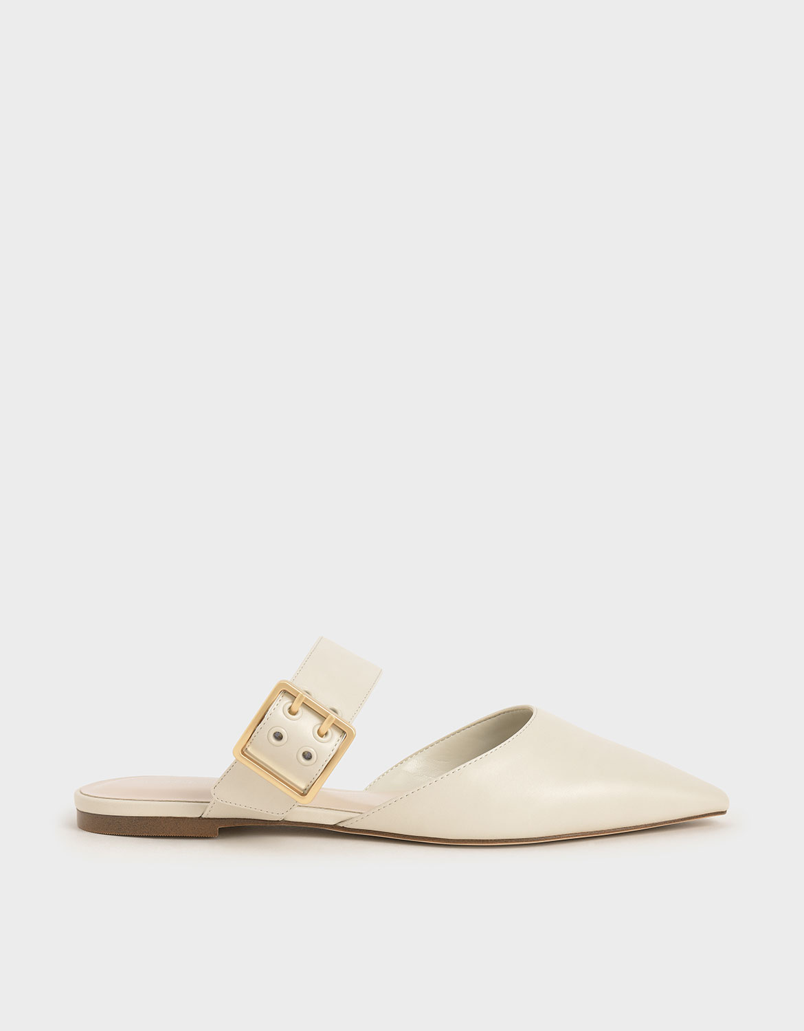 

Buckle Strap Mules