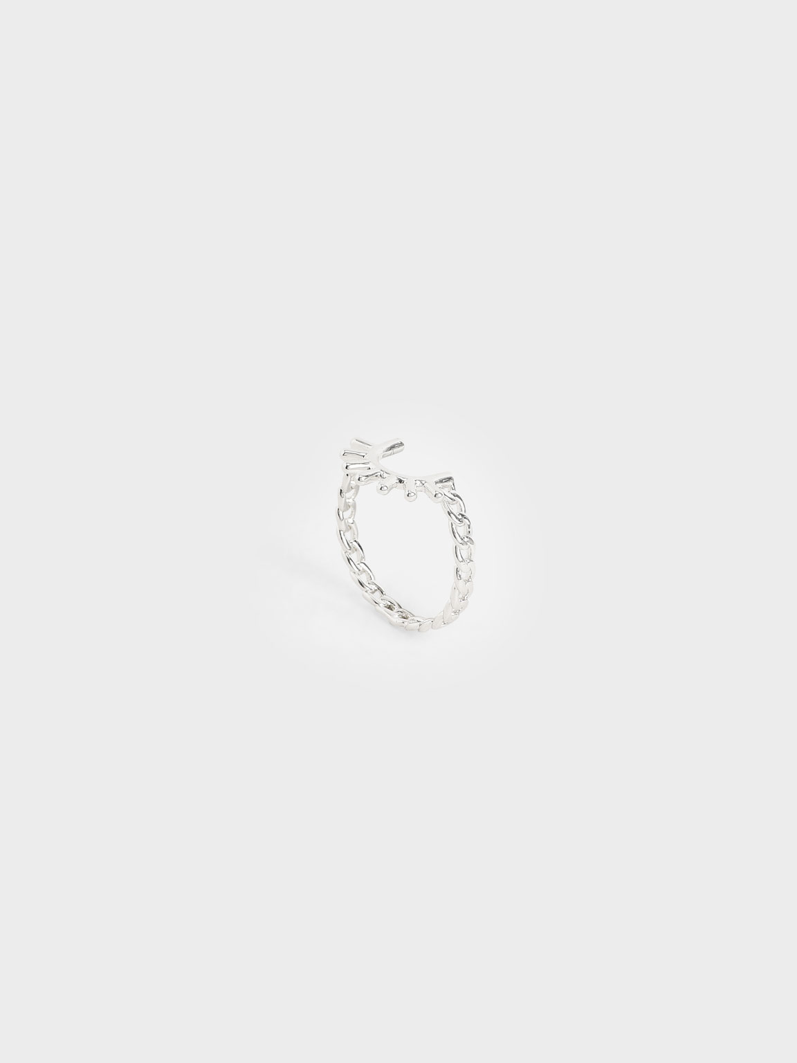 

Chain Link Ring, Silver
