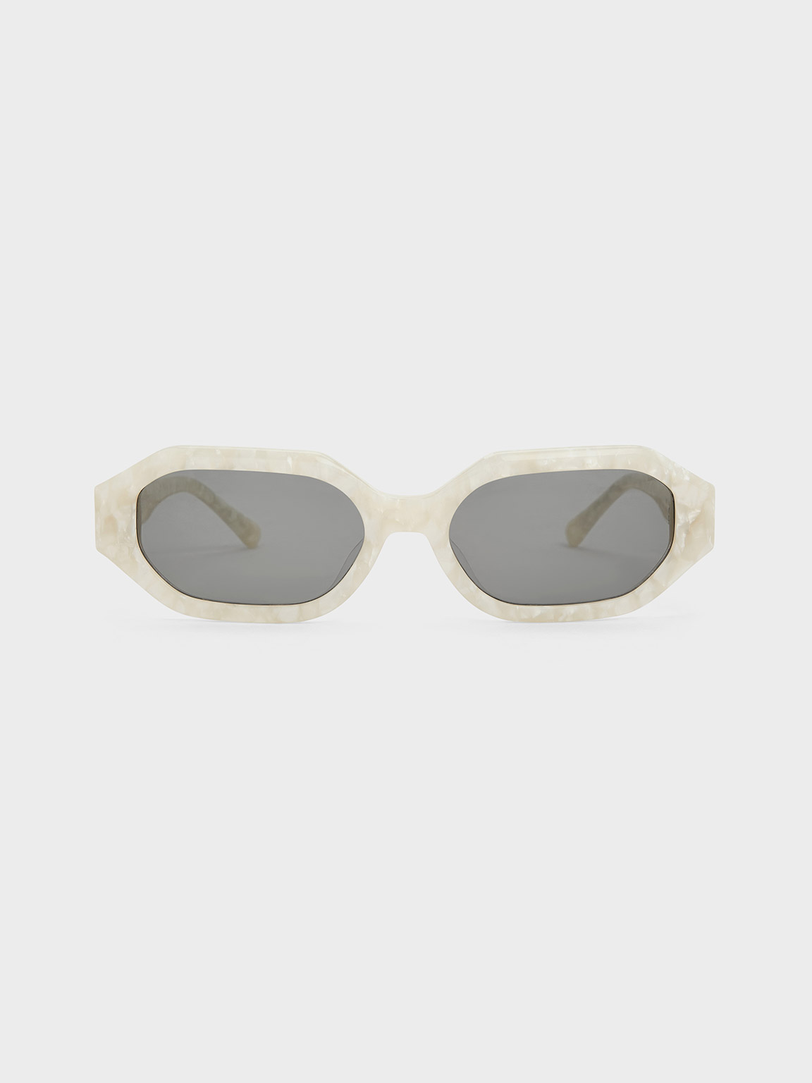 Gabine Recycled Acetate Oval Sunglasses