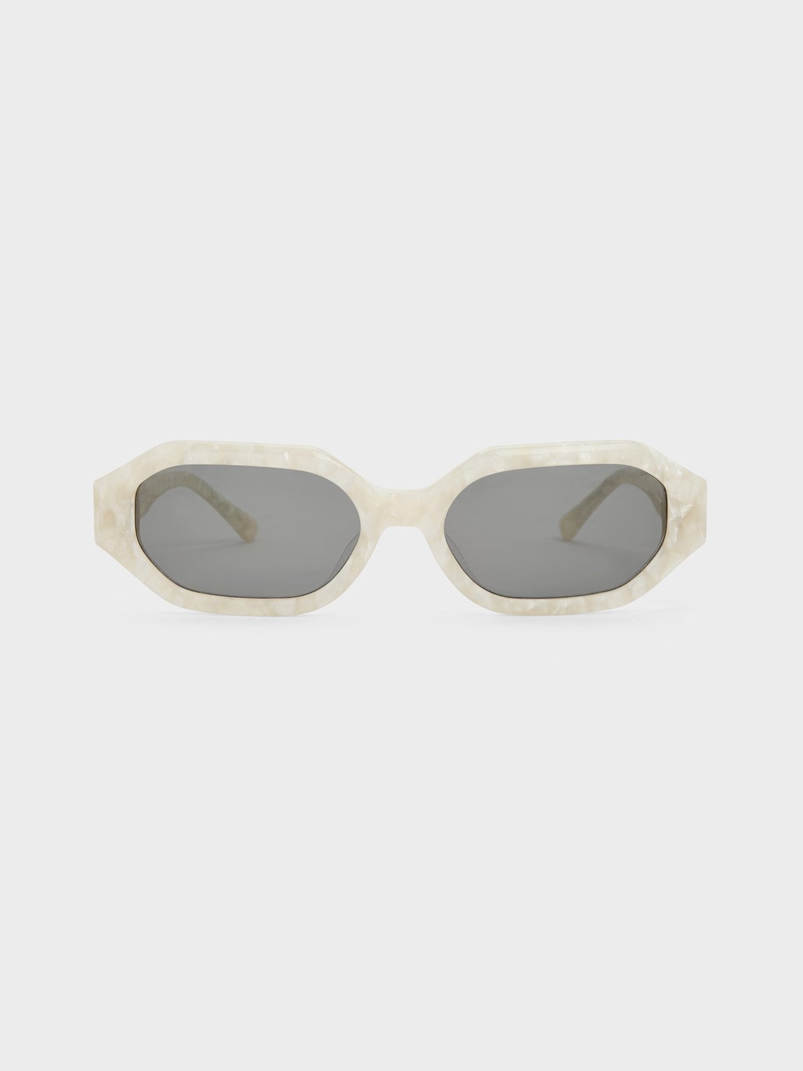 Gabine Recycled Acetate Oval Sunglasses
