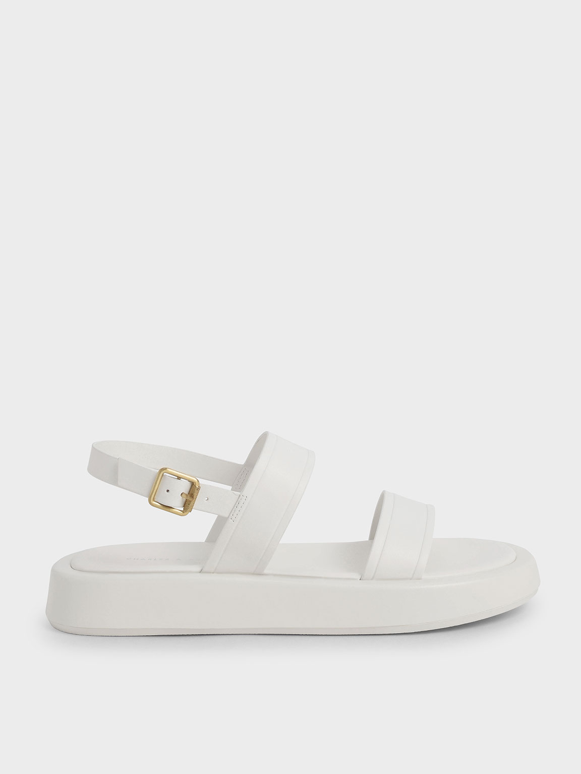 Black and sales white platform sandals