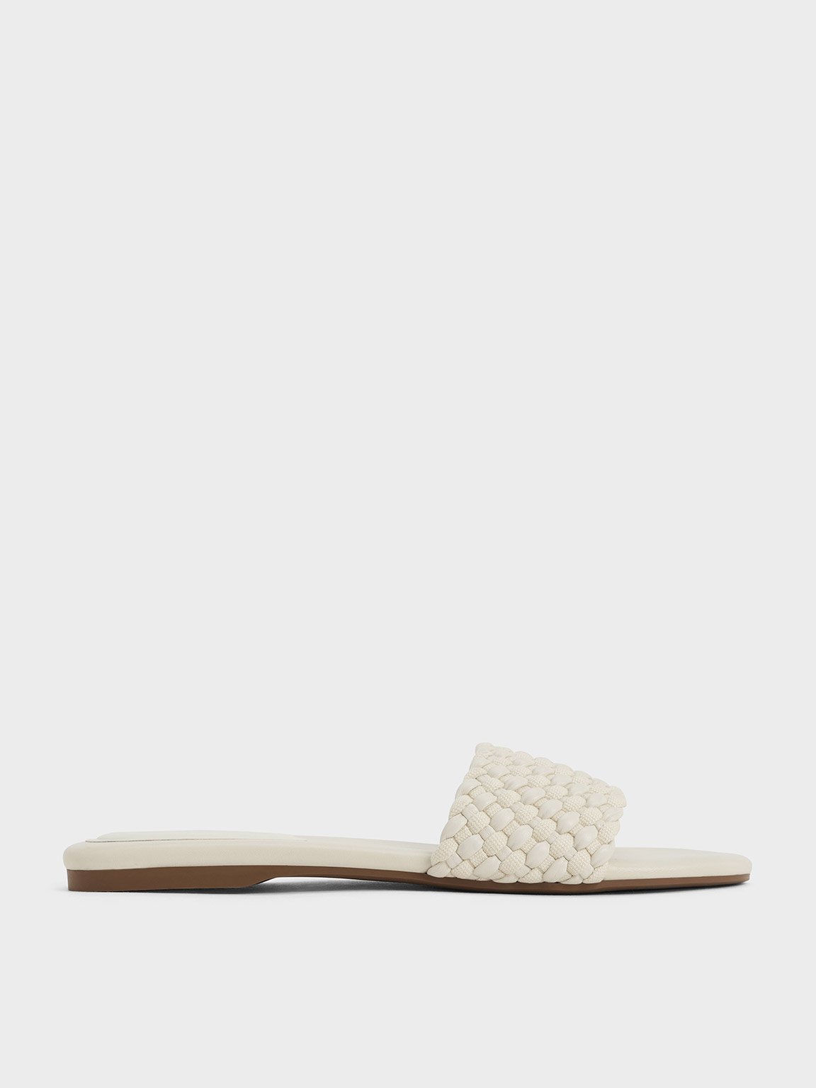 Charles & Keith - Woven Open-Toe Slides Charles & Keith - Woven Open-Toe Slides