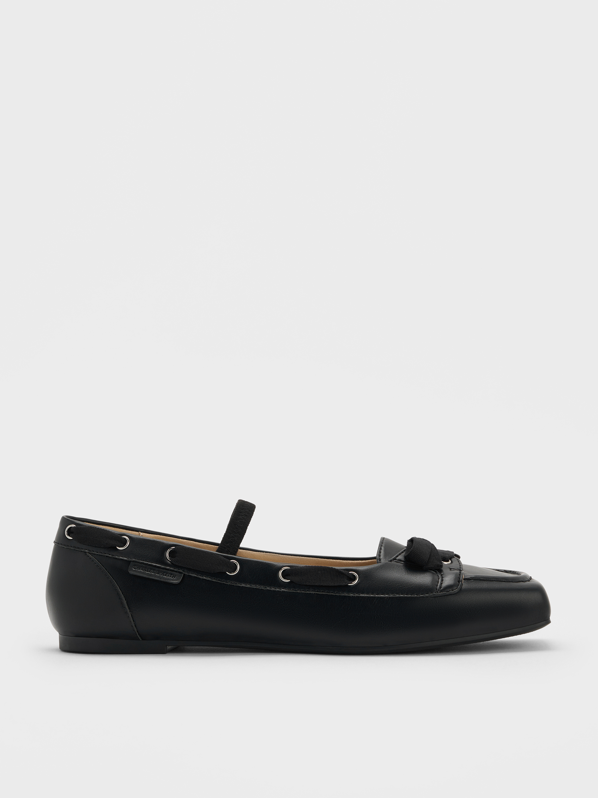 Charles & Keith - Bow Boat-shoe Flats