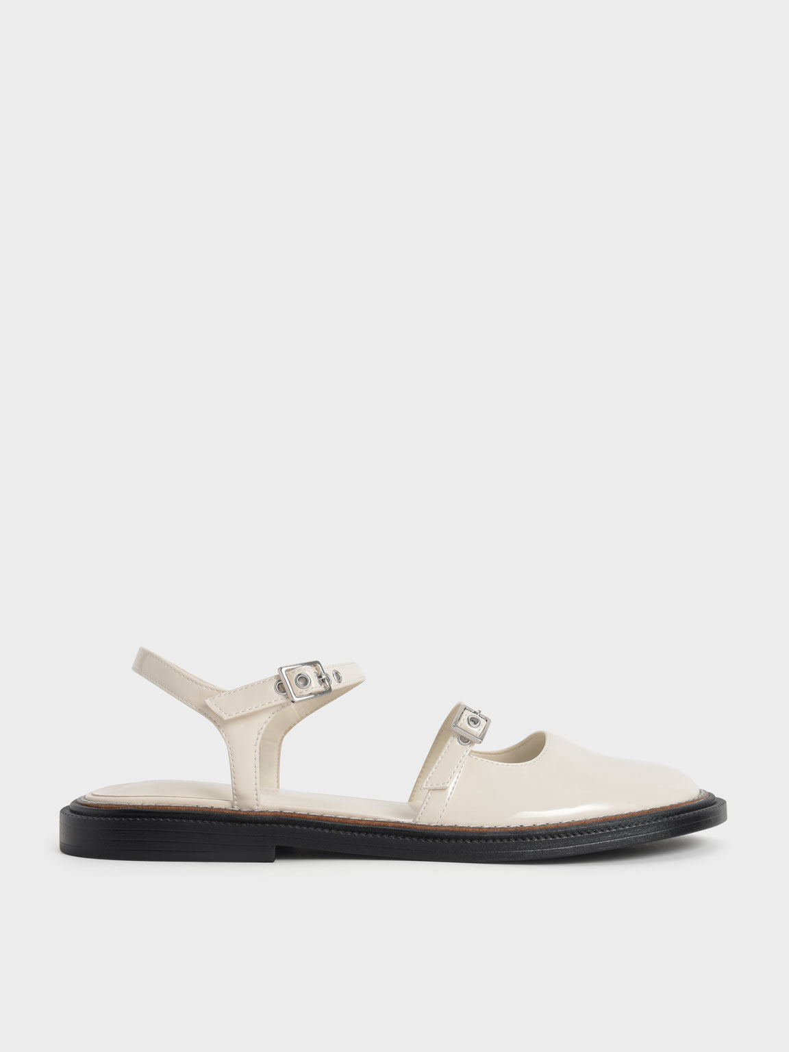 

Patent Mary Jane Flats, Chalk