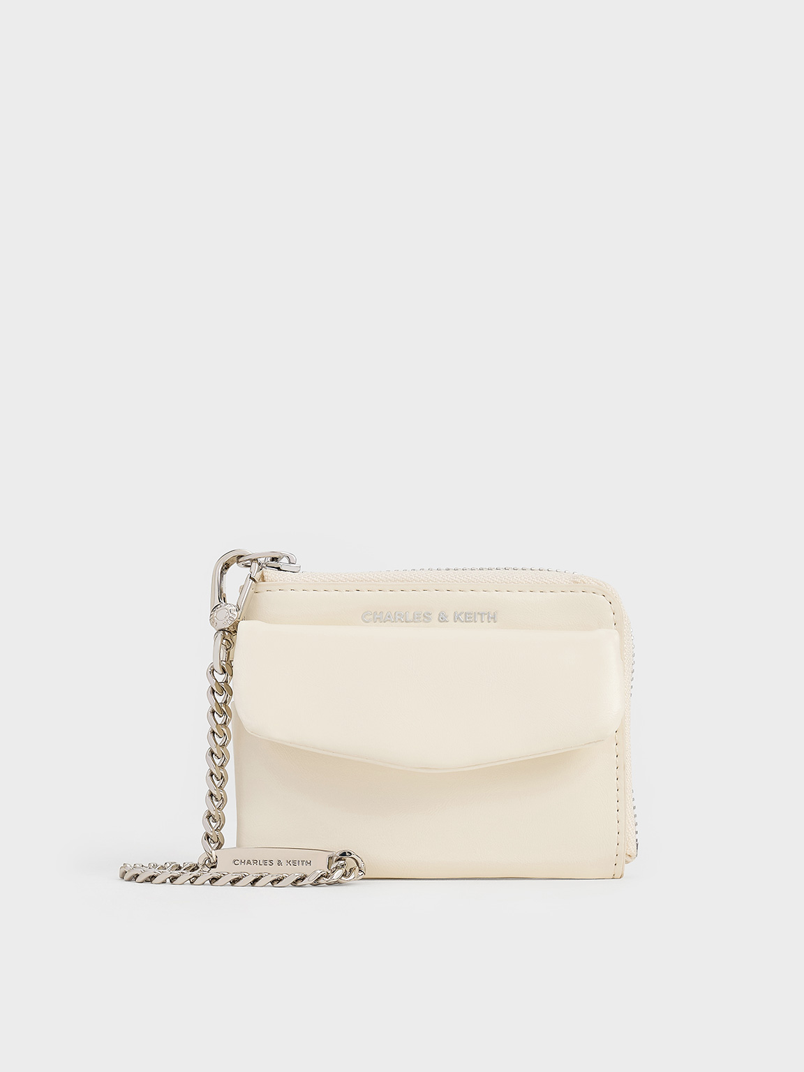 Charles & Keith - Rachel Front-Pocket Zip-Around Wallet Charles & Keith - Rachel Front-Pocket Zip-Around Wallet