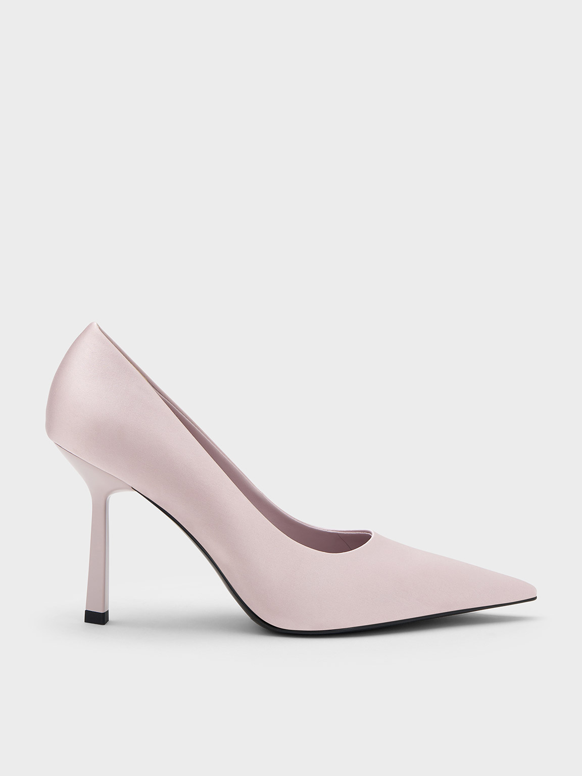 Recycled Polyester Pointed-Toe Pumps