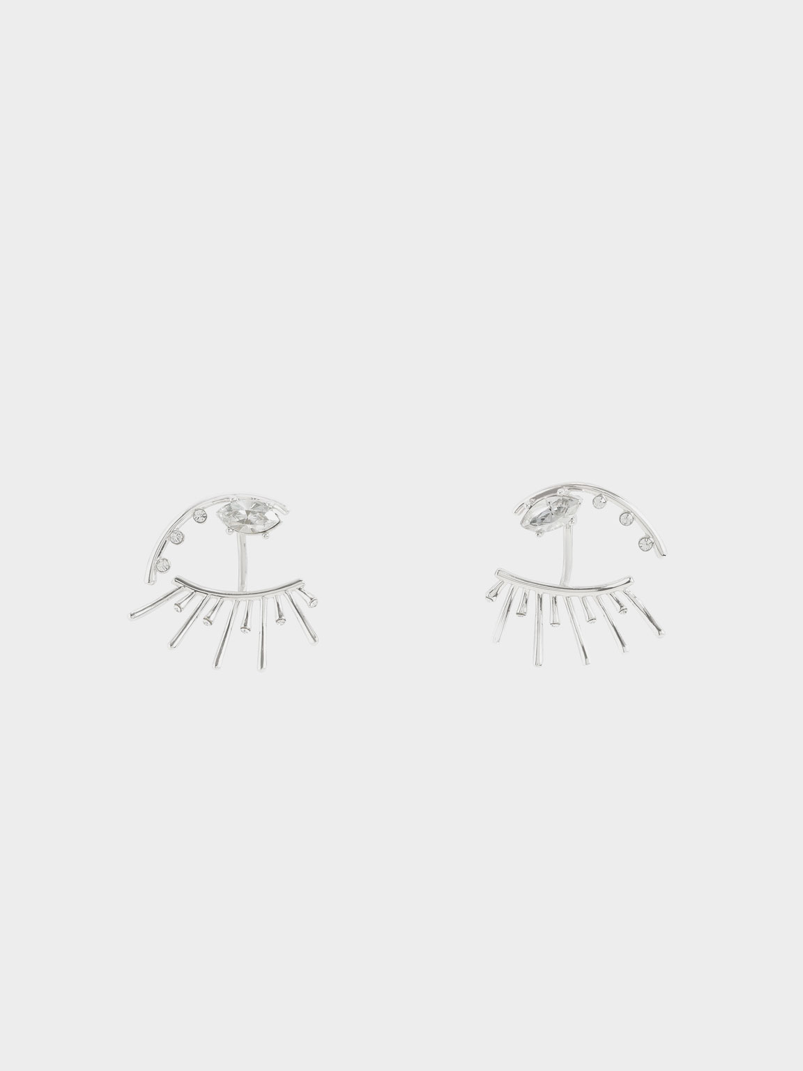 

Swarovski® Crystal Stud Earrings, Silver